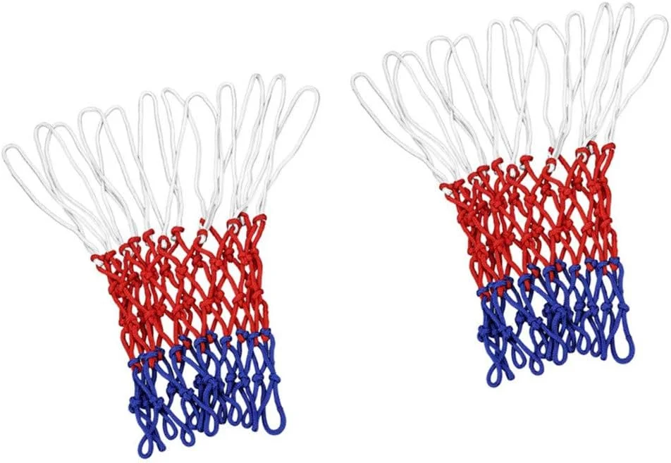 تور بسکتبال سفید سنگین huaruoshui، 2 عددی، 12 حلقه، استاندارد، مناسب فضای داخلی یا خارجی، نایلونی بافته شده، مقاوم و بادوام، لوازم جانبی تور جایگزین بسکتبال تور بسکتبال سفید سنگین huaruoshui، 2 عددی، 12 حلقه، استاندارد، مناسب فضای داخلی یا خارجی، نایلونی بافته شده، مقاوم و بادوام، لوازم جانبی تور جایگزین بسکتبال