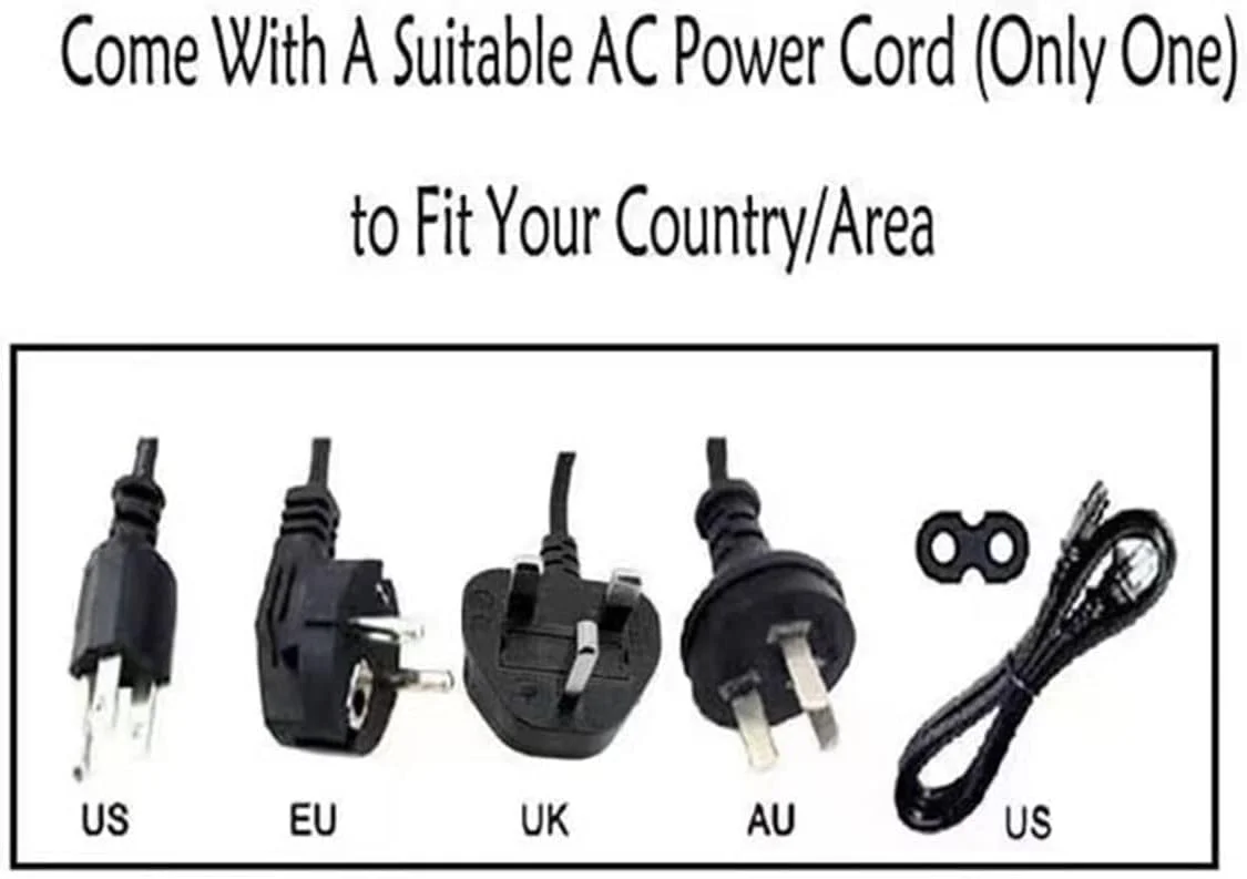 آداپتور برق لپ تاپ TUEQQJH 19V 4.74A 90W سازگار با شارژر کامپیوتر لپ تاپ Acer، منبع تغذیه سیم برق کامپیوتر نوت بوک (سازگار با 75W 65W) کانکتور