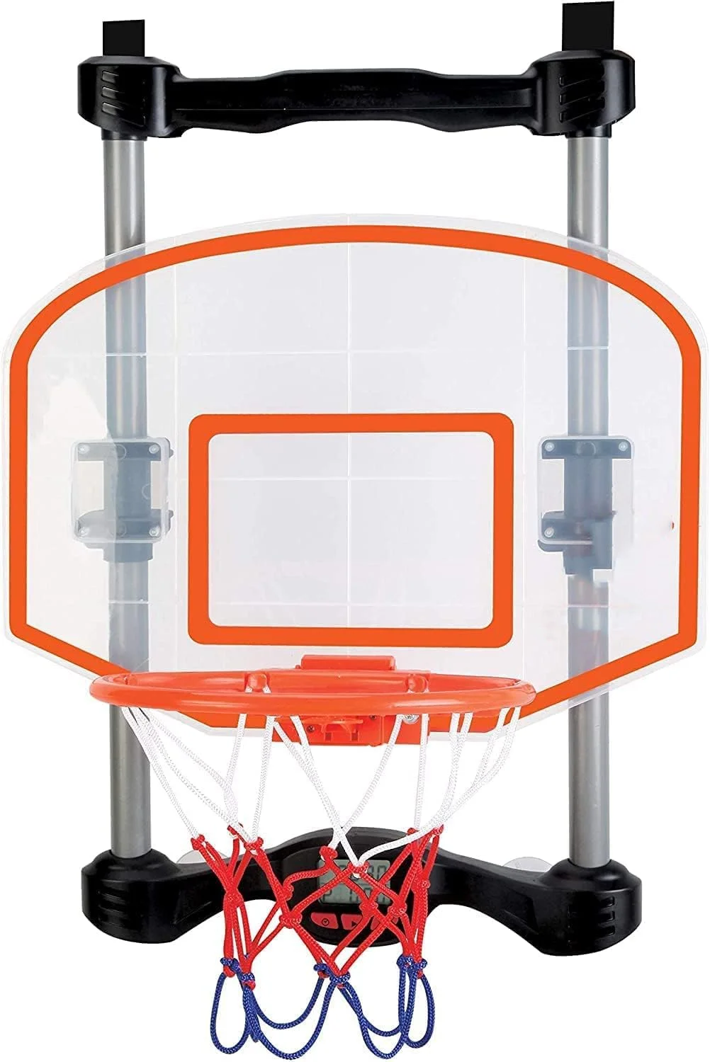 ست حلقه بسکتبال کودک گلد مانتیس - مینی تخته بسکتبال دیواری داخلی با توپ و تور برای کودکان نوپا، پسران و دختران | بازی پرتاب بسکتبال برای بازی در خانه و اتاق خواب ست حلقه بسکتبال کودک گلد مانتیس - مینی تخته بسکتبال دیواری داخلی با توپ و تور برای کودکان نوپا، پسران و دختران | بازی پرتاب بسکتبال برای بازی در خانه و اتاق خواب