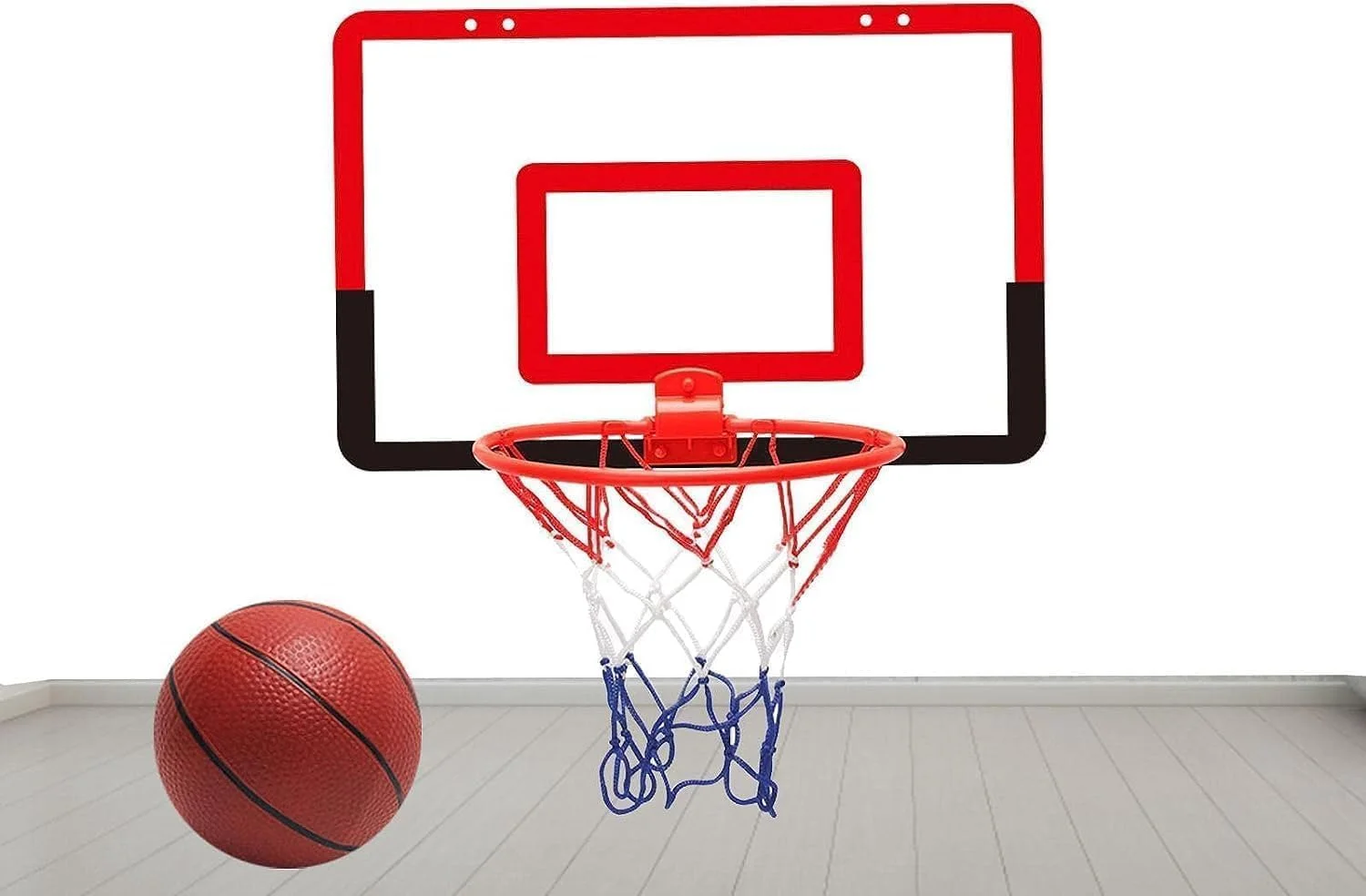 ست حلقه بسکتبال مینی دیواری GOLD MANTIS با توپ - اسباب بازی ورزشی داخلی و خارجی برای کودکان و بزرگسالان | تخته پشتی قوی و حلقه فولادی | بازی سرگرم کننده دانکینگ برای خانه، دفتر، اتاق خواب ست حلقه بسکتبال مینی دیواری GOLD MANTIS با توپ - اسباب بازی ورزشی داخلی و خارجی برای کودکان و بزرگسالان | تخته پشتی قوی و حلقه فولادی | بازی سرگرم کننده دانکینگ برای خانه، دفتر، اتاق خواب