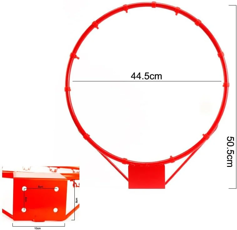 حلقه بسکتبال زمین خانگی HALAMODO، حلقه بسکتبال با تور، سایز رسمی حلقه بسکتبال زمین خانگی HALAMODO، حلقه بسکتبال با تور، سایز رسمی