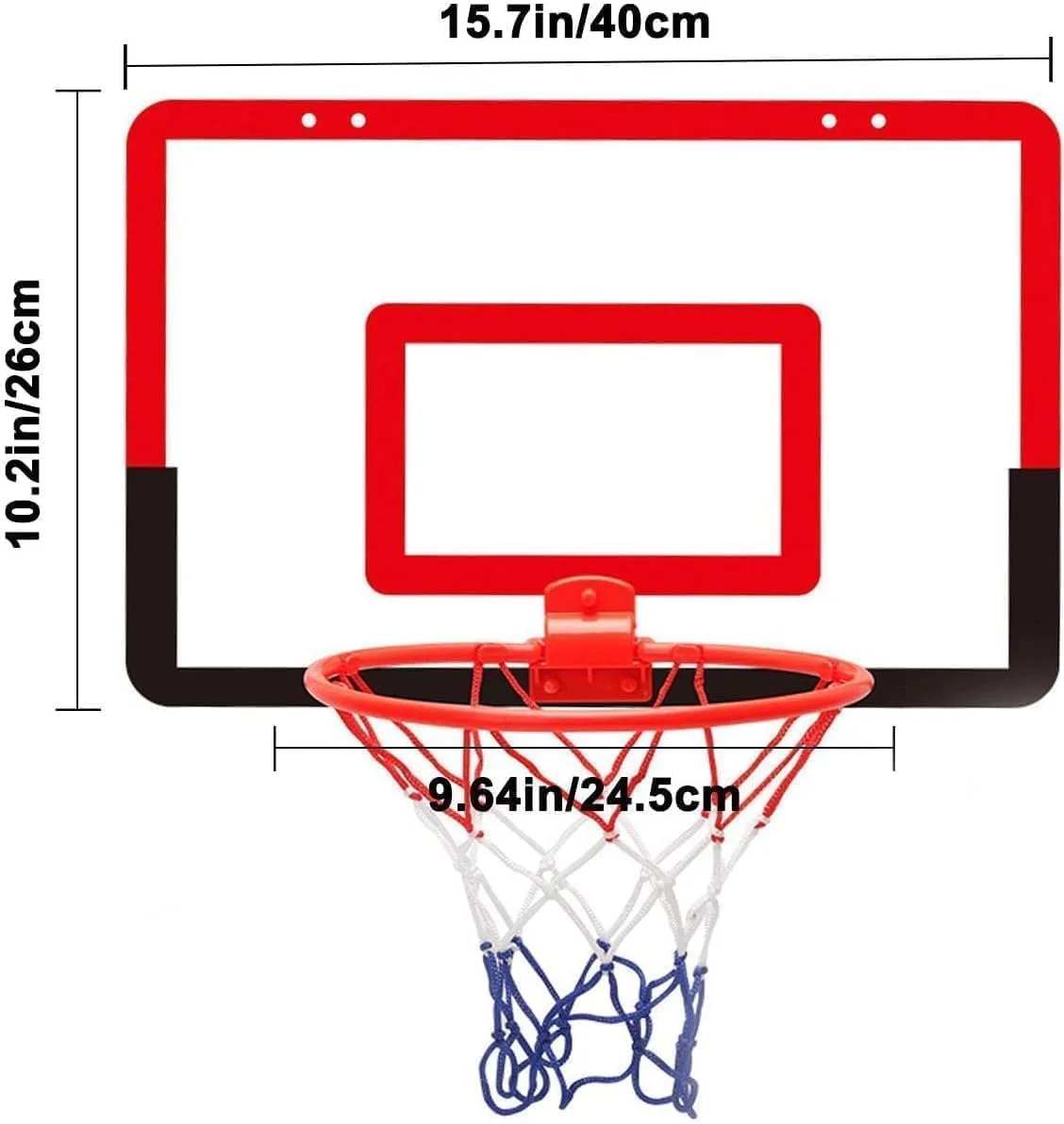 ست حلقه بسکتبال مینی دیواری GOLD MANTIS با توپ - اسباب بازی ورزشی داخلی و خارجی برای کودکان و بزرگسالان | تخته پشتی قوی و حلقه فولادی | بازی سرگرم کننده دانکینگ برای خانه، دفتر، اتاق خواب ست حلقه بسکتبال مینی دیواری GOLD MANTIS با توپ - اسباب بازی ورزشی داخلی و خارجی برای کودکان و بزرگسالان | تخته پشتی قوی و حلقه فولادی | بازی سرگرم کننده دانکینگ برای خانه، دفتر، اتاق خواب