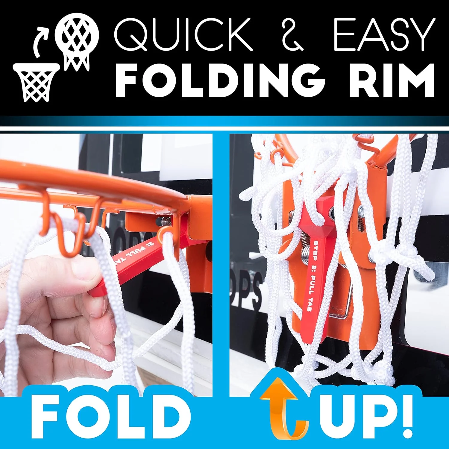 حلقه بسکتبال دیواری فرانکلین اسپورتس - کاملا قابل تنظیم - مقاوم در برابر شکستن - شامل لوازم جانبی حلقه بسکتبال دیواری فرانکلین اسپورتس - کاملا قابل تنظیم - مقاوم در برابر شکستن - شامل لوازم جانبی