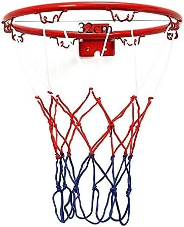 حلقه بسکتبال به قطر 32 سانتی متر با تور بسکتبال 38 سانتی متری و مجموعه حلقه و تور بسکتبال 4 پیچی مناسب فضای داخلی و خارجی حلقه بسکتبال به قطر 32 سانتی متر با تور بسکتبال 38 سانتی متری و مجموعه حلقه و تور بسکتبال 4 پیچی مناسب فضای داخلی و خارجی