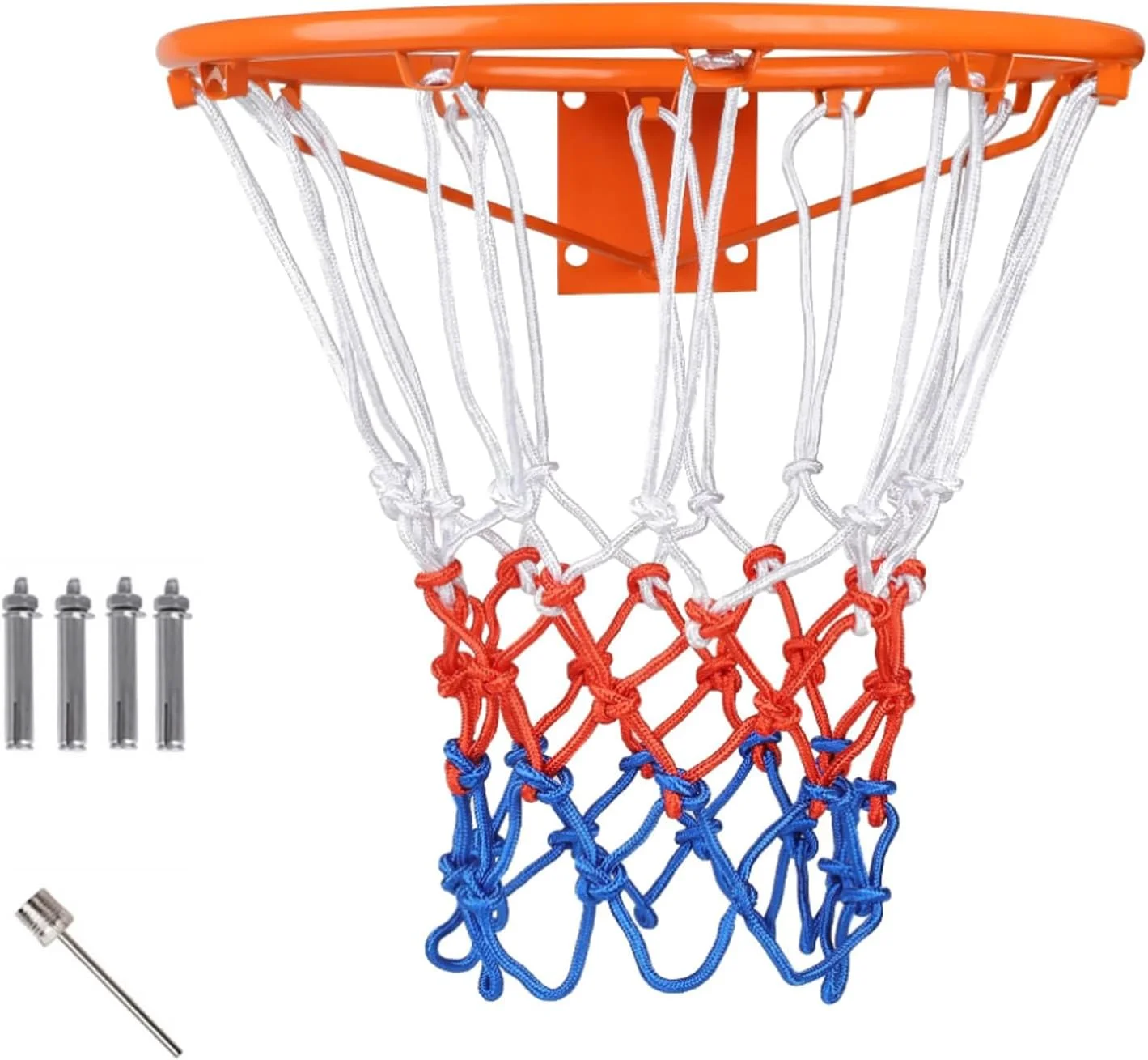 حلقه بسکتبال DAYONG، حلقه گل بسکتبال، حلقه های بسکتبال دیواری با تور، حلقه آویز برای داخل و خارج از منزل، 35/45 سانتی متر. حلقه بسکتبال DAYONG، حلقه گل بسکتبال، حلقه های بسکتبال دیواری با تور، حلقه آویز برای داخل و خارج از منزل، 35/45 سانتی متر.