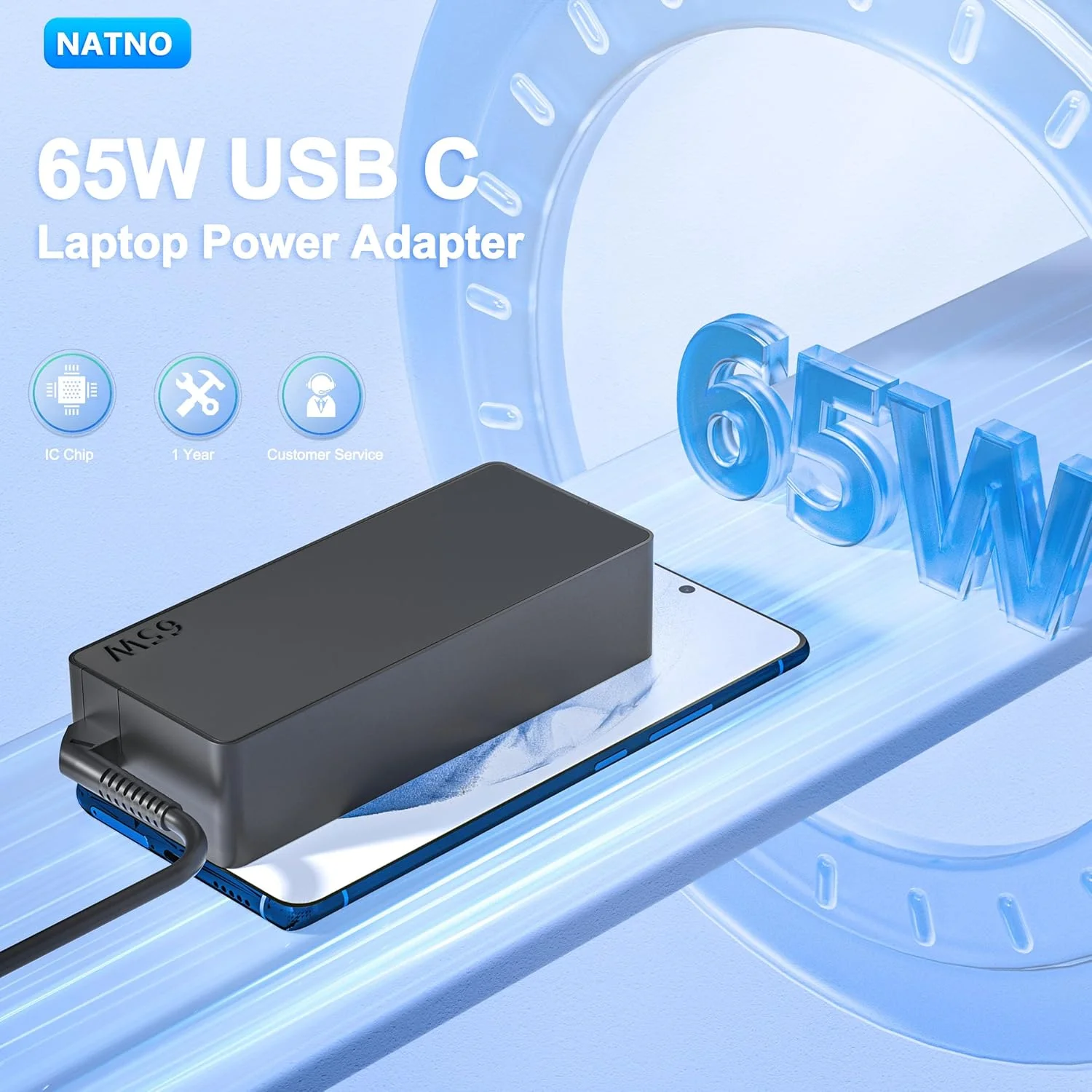شارژر لپ تاپ 65 واتی USB C ناتنو برای لنوو ThinkPad Yoga، اچ پی Chromebook X360 Spectre X360، دل Chromebook Latitude XPS، ایسر Chromebook، کابل برق تایپ سی هوآوی Matebook شارژر لپ تاپ 65 واتی USB C ناتنو برای لنوو ThinkPad Yoga، اچ پی Chromebook X360 Spectre X360، دل Chromebook Latitude XPS، ایسر Chromebook، کابل برق تایپ سی هوآوی Matebook