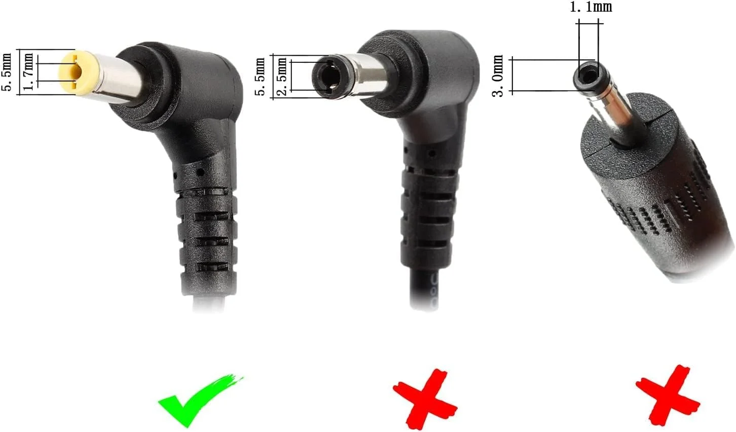 شارژر لپ تاپ 65 واتی DTK 19V 3.42A برای کامپیوتر نوت بوک Acer، سیم برق، آداپتور AC سری Aspire Extensa TravelMate TimelineX، کانکتور: 5.5 x 1.7mm شارژر لپ تاپ 65 واتی DTK 19V 3.42A برای کامپیوتر نوت بوک Acer، سیم برق، آداپتور AC سری Aspire Extensa TravelMate TimelineX، کانکتور: 5.5 x 1.7mm