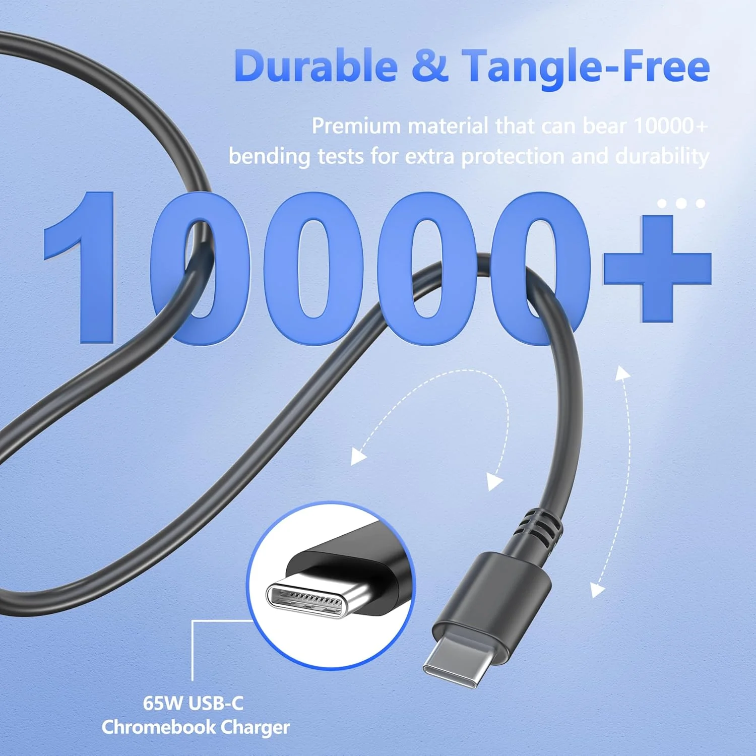 شارژر لپ تاپ 65 واتی USB C ناتنو برای لنوو ThinkPad Yoga، اچ پی Chromebook X360 Spectre X360، دل Chromebook Latitude XPS، ایسر Chromebook، کابل برق تایپ سی هوآوی Matebook شارژر لپ تاپ 65 واتی USB C ناتنو برای لنوو ThinkPad Yoga، اچ پی Chromebook X360 Spectre X360، دل Chromebook Latitude XPS، ایسر Chromebook، کابل برق تایپ سی هوآوی Matebook