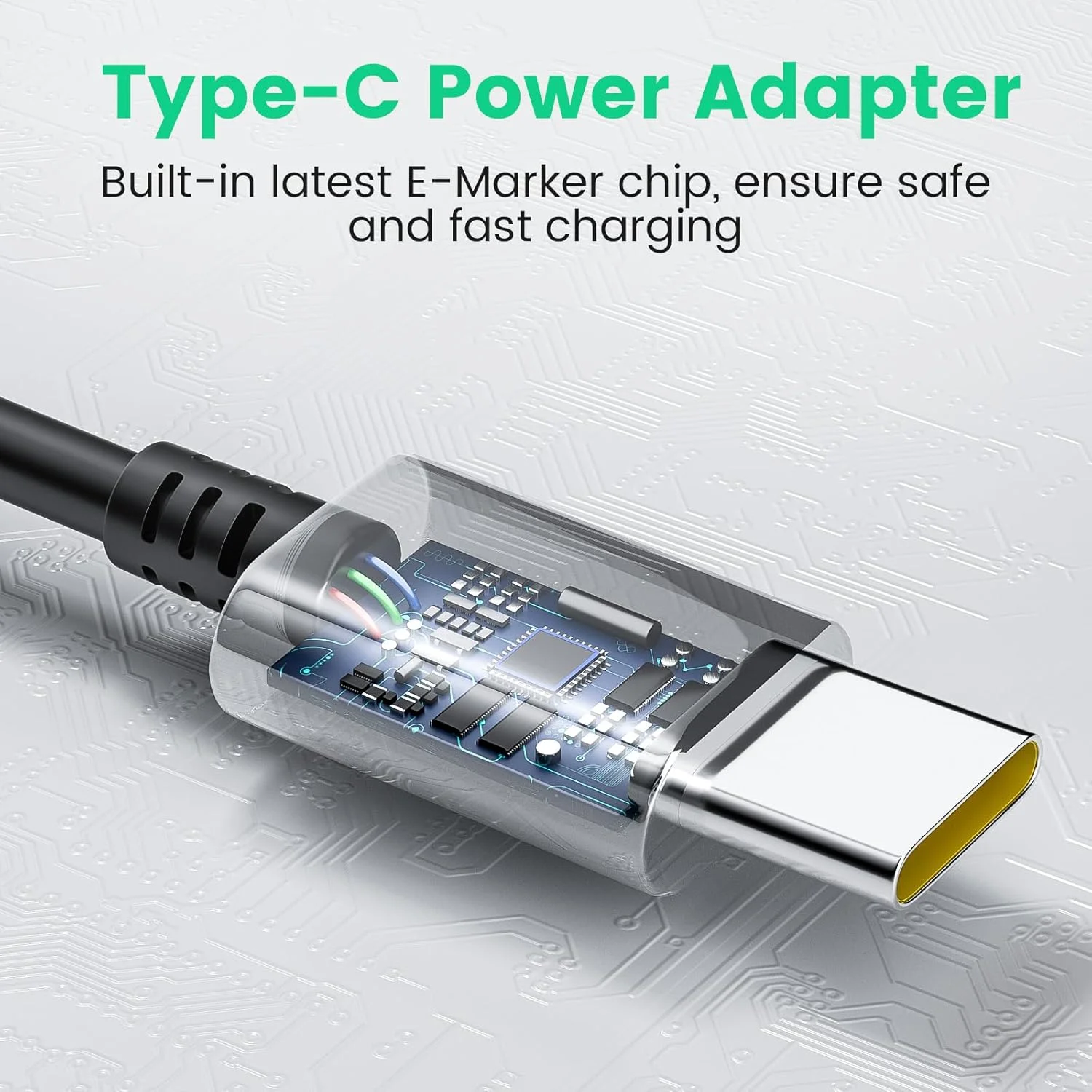 شارژر لپ تاپ 45 واتی USB C آیبرلز برای لنوو ThinkPad Yoga، اچ پی Chromebook، ایسر Chromebook، دل، ایسوس، سامسونگ، گوگل و سایر لپ تاپ های USB Type-C، آداپتور برق 20 ولت 2.25 آمپر شارژر لپ تاپ 45 واتی USB C آیبرلز برای لنوو ThinkPad Yoga، اچ پی Chromebook، ایسر Chromebook، دل، ایسوس، سامسونگ، گوگل و سایر لپ تاپ های USB Type-C، آداپتور برق 20 ولت 2.25 آمپر