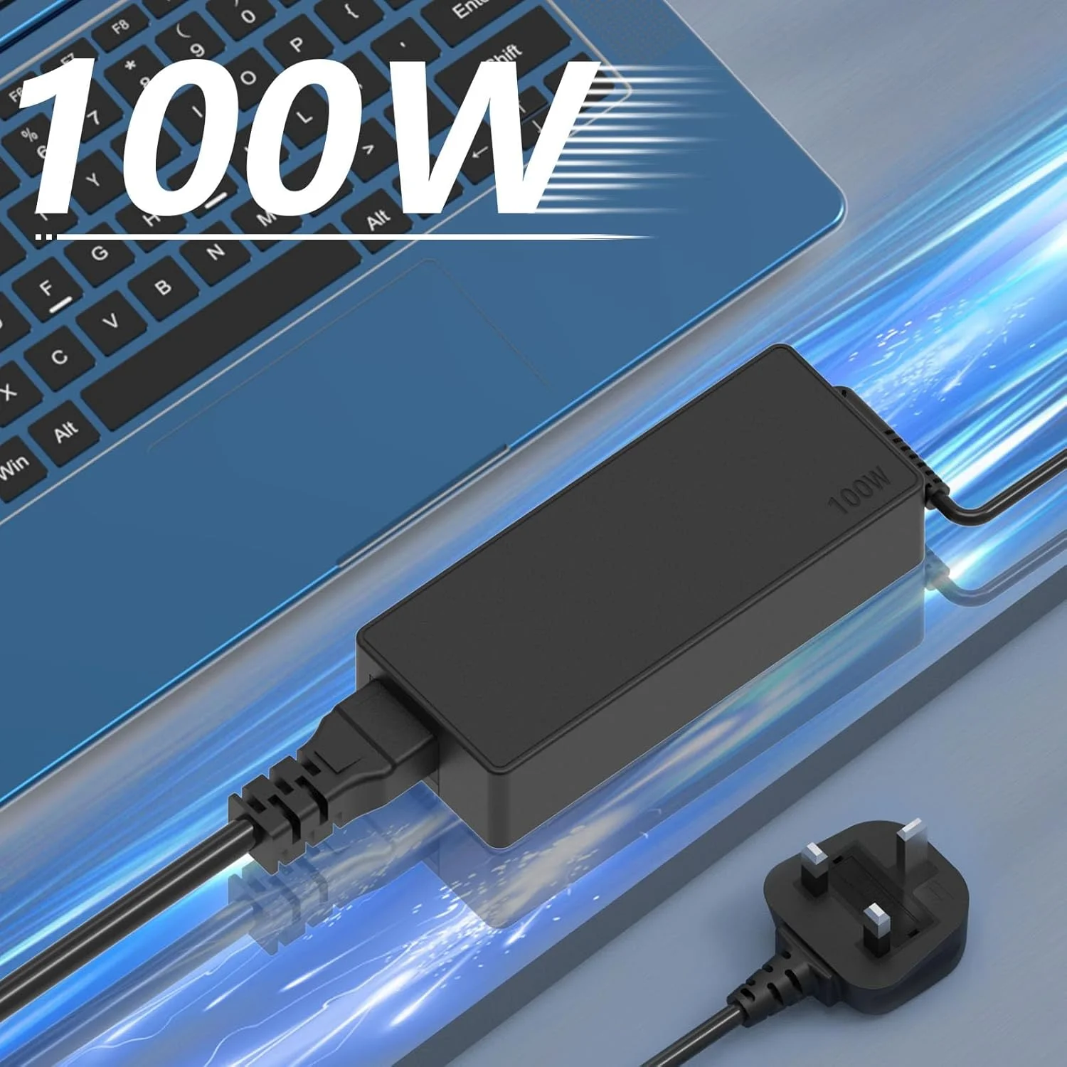 آداپتور برق 100 واتی USB-C جایگزین شارژر سریع سازگار با مک بوک پرو، آیپد، لنوو، اچ پی، لپ تاپ های دل، ایسوس و تمام دستگاه های دارای پورت USB-C، شارژ دستگاه های Type-C 100W 96W 90W 87W آداپتور برق 100 واتی USB-C جایگزین شارژر سریع سازگار با مک بوک پرو، آیپد، لنوو، اچ پی، لپ تاپ های دل، ایسوس و تمام دستگاه های دارای پورت USB-C، شارژ دستگاه های Type-C 100W 96W 90W 87W
