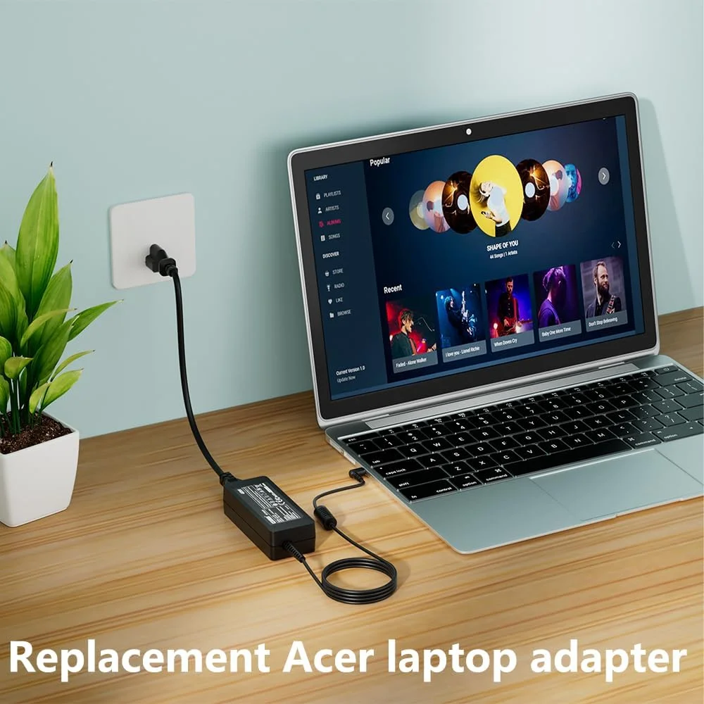 شارژر 45 واتی LZUMWS برای ایسر، 19 ولت 2.37 آمپر 5.5x1.7 میلیمتر، آداپتور لپتاپ Aspire E5-411 P255 v15 s3 5750 1400 V3-112P برای سری Aspire 3/5 به همراه کابل شارژ شارژر 45 واتی LZUMWS برای ایسر، 19 ولت 2.37 آمپر 5.5x1.7 میلیمتر، آداپتور لپتاپ Aspire E5-411 P255 v15 s3 5750 1400 V3-112P برای سری Aspire 3/5 به همراه کابل شارژ