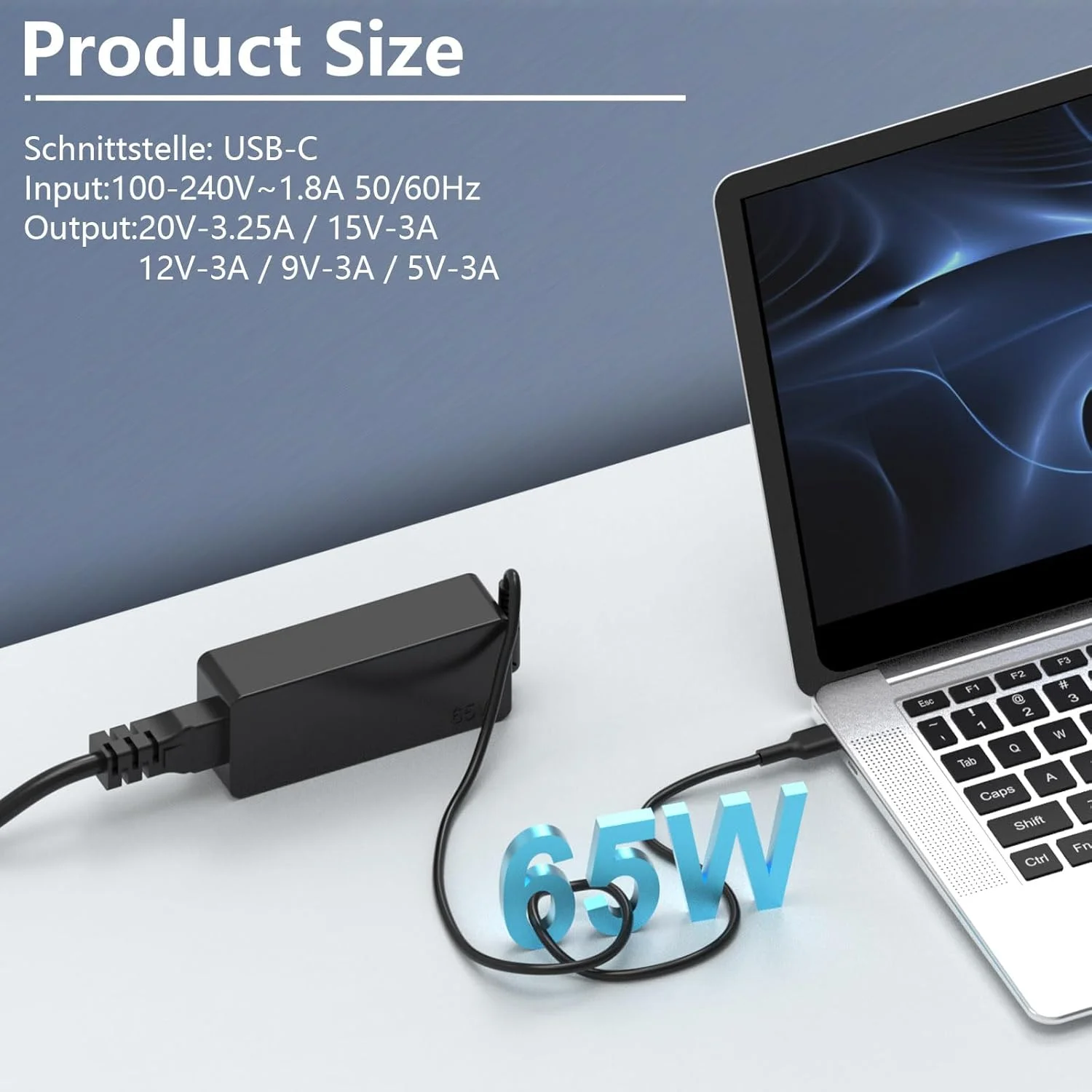 شارژر لپ تاپ 65W 45W USB C، جایگزین شارژر کروم بوک سازگار با Hp Lenovo Thinkpad/Yoga, Latitude 5420, Samsung, Asus, Acer, Google Series Type C Power Cord شارژر لپ تاپ 65W 45W USB C، جایگزین شارژر کروم بوک سازگار با Hp Lenovo Thinkpad/Yoga, Latitude 5420, Samsung, Asus, Acer, Google Series Type C Power Cord