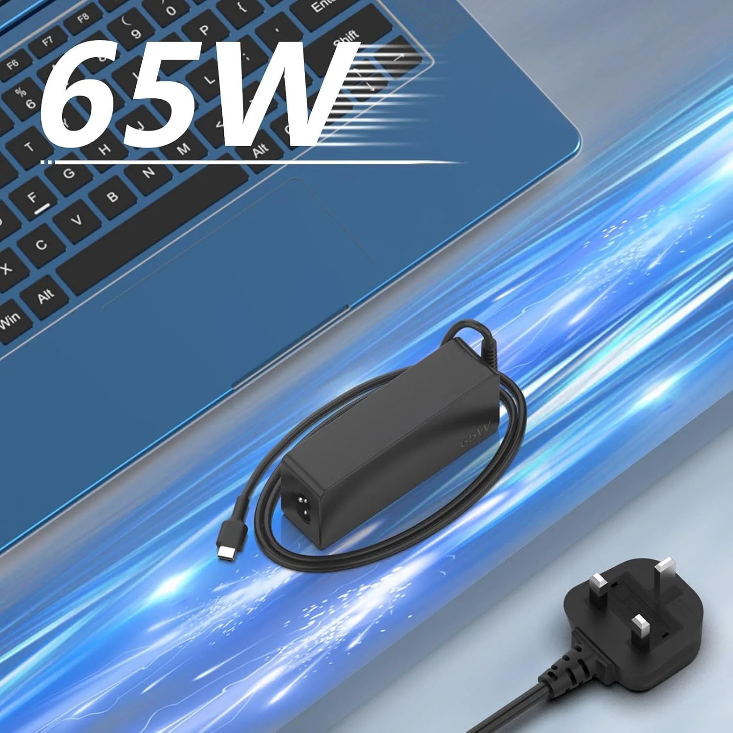 شارژر لپ تاپ 65W 45W USB C، جایگزین شارژر کروم بوک سازگار با Hp Lenovo Thinkpad/Yoga, Latitude 5420, Samsung, Asus, Acer, Google Series Type C Power Cord شارژر لپ تاپ 65W 45W USB C، جایگزین شارژر کروم بوک سازگار با Hp Lenovo Thinkpad/Yoga, Latitude 5420, Samsung, Asus, Acer, Google Series Type C Power Cord