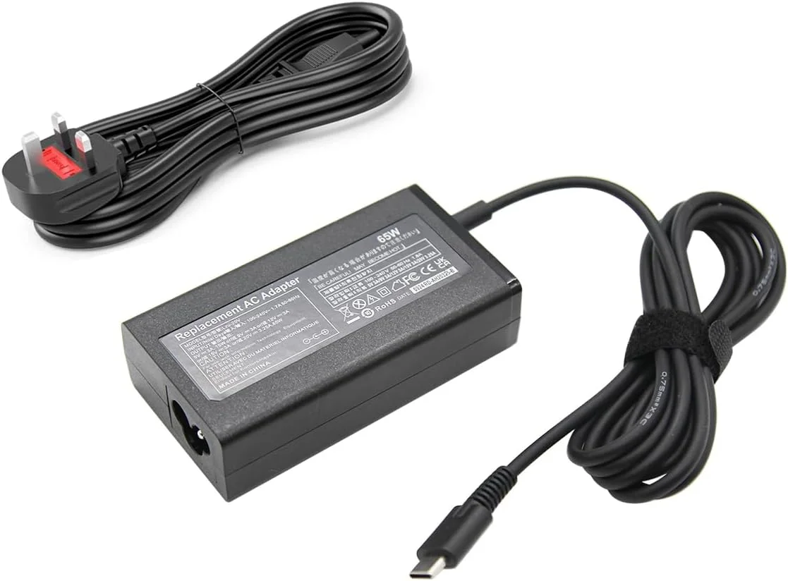 آداپتور شارژر لپ تاپ 65 واتی LZUMWS برای Acer 20V 3.25A USB Type-C برای Acer Chromebook Spin 11 14 15 311 314 511 513 512 514 713 714 Vero 712 510 Swift 3 5 7
