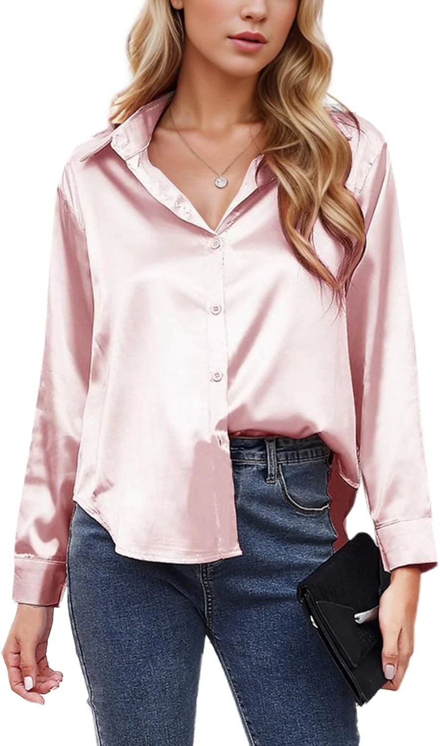 پیراهن فلانل آستین بلند زنانه SANGTREE دکمه دار پنبه ای سایز 2XL