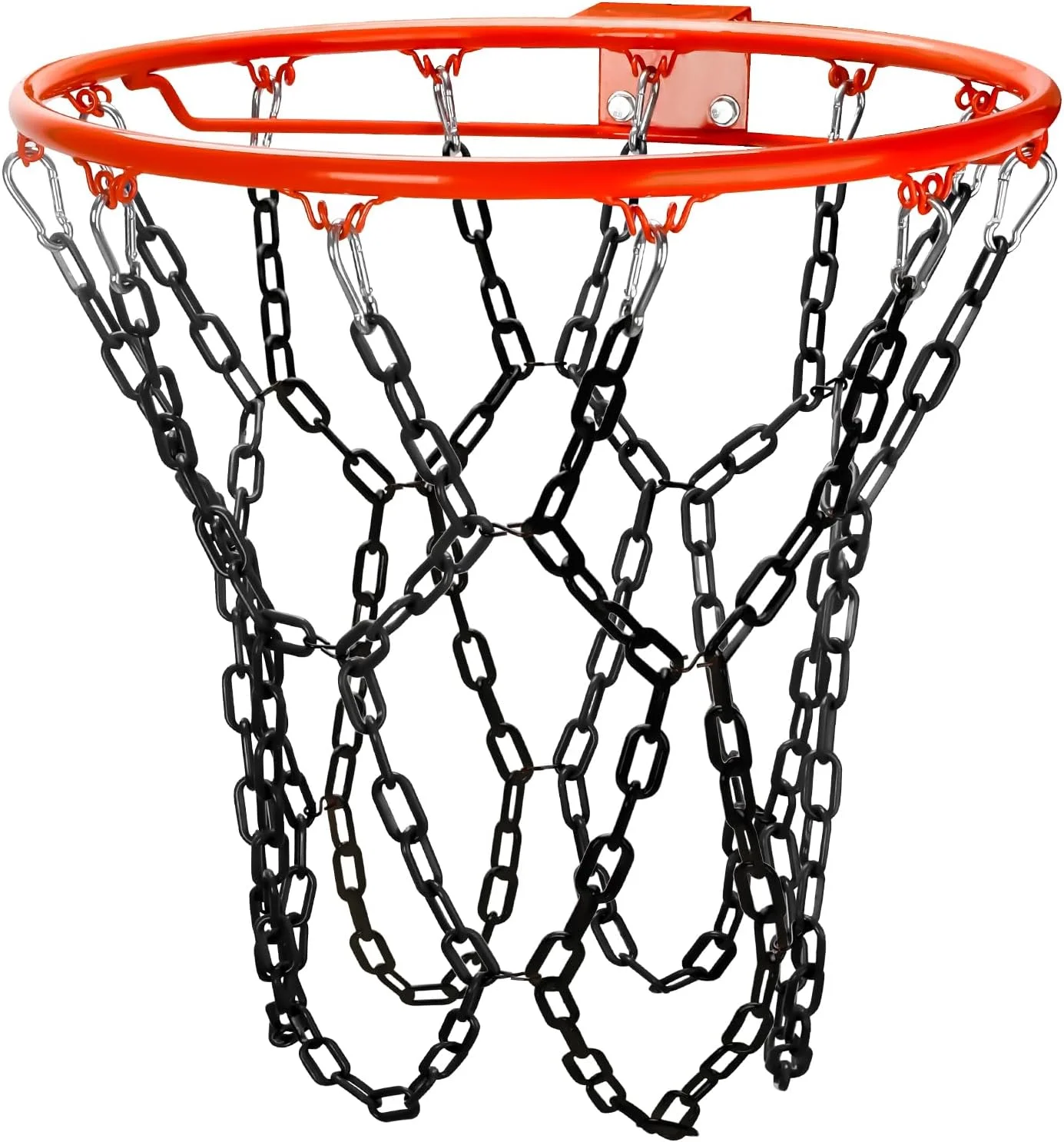 تور بسکتبال جایگزین سنگین، جنس رزین، ضد زنگ مناسب برای استفاده در فضای داخلی و خارجی حلقه بسکتبال استاندارد 12 حلقه تور بسکتبال جایگزین سنگین، جنس رزین، ضد زنگ مناسب برای استفاده در فضای داخلی و خارجی حلقه بسکتبال استاندارد 12 حلقه