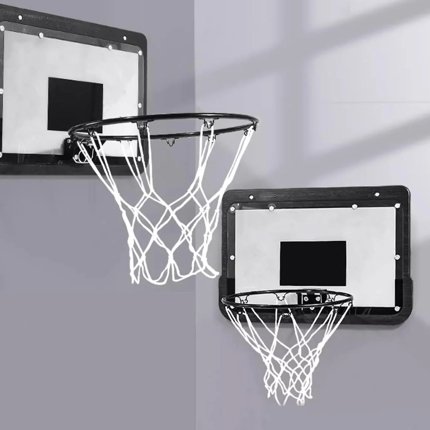 8 عدد تور بسکتبال کوچک جایگزین برای حلقه های بسکتبال 8 تا 10.25 اینچی، تور حلقه بسکتبال کوچک نایلونی مناسب فضای باز و داخل سالن برای کودکان 8 عدد تور بسکتبال کوچک جایگزین برای حلقه های بسکتبال 8 تا 10.25 اینچی، تور حلقه بسکتبال کوچک نایلونی مناسب فضای باز و داخل سالن برای کودکان