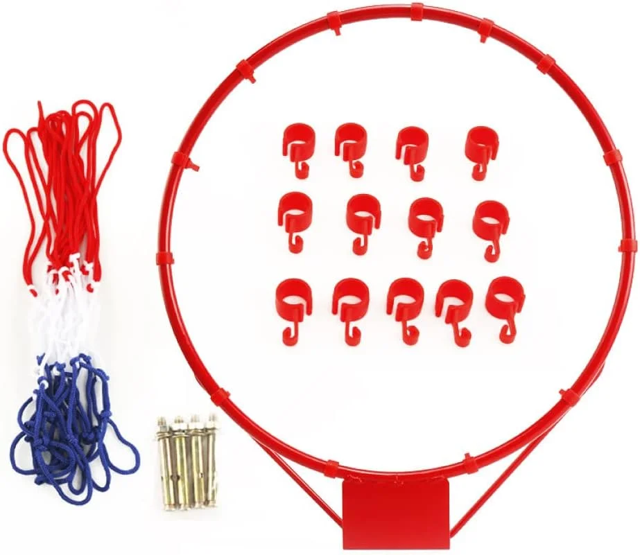 حلقه بسکتبال، حلقه بسکتبال دیواری، حلقه بسکتبال آویز مناسب فضای داخلی و خارجی، 45 سانتی متر / 17.7 اینچ حلقه بسکتبال، حلقه بسکتبال دیواری، حلقه بسکتبال آویز مناسب فضای داخلی و خارجی، 45 سانتی متر / 17.7 اینچ