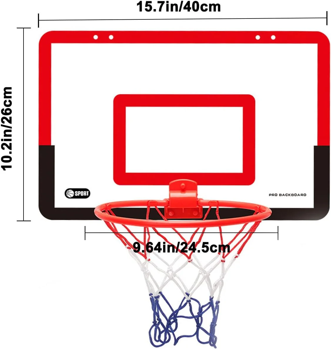 حلقه بسکتبال برای کودکان، حلقه بسکتبال دیواری مناسب فضای باز و داخل خانه برای پسران، دختران و نوجوانان، شامل بسکتبال، پایه، پمپ و تور، مجموعه اسباب بازی تخته بسکتبال PVC هدیه ای برای دوستداران بسکتبال حلقه بسکتبال برای کودکان، حلقه بسکتبال دیواری مناسب فضای باز و داخل خانه برای پسران، دختران و نوجوانان، شامل بسکتبال، پایه، پمپ و تور، مجموعه اسباب بازی تخته بسکتبال PVC هدیه ای برای دوستداران بسکتبال