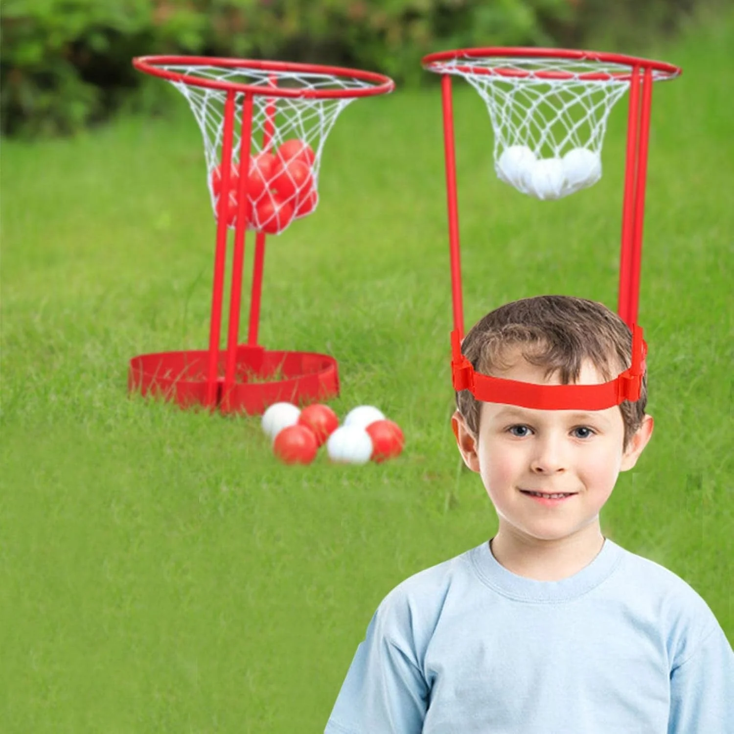 ست بازی هدبند بسکتبال | ست بازی حلقه هدبند بسکتبال جشن تولد کارناوال | هدبند توری سبد قابل تنظیم با 20 توپ برای بازی خانوادگی سرپوشیده و فضای باز جشن تولد ست بازی هدبند بسکتبال | ست بازی حلقه هدبند بسکتبال جشن تولد کارناوال | هدبند توری سبد قابل تنظیم با 20 توپ برای بازی خانوادگی سرپوشیده و فضای باز جشن تولد