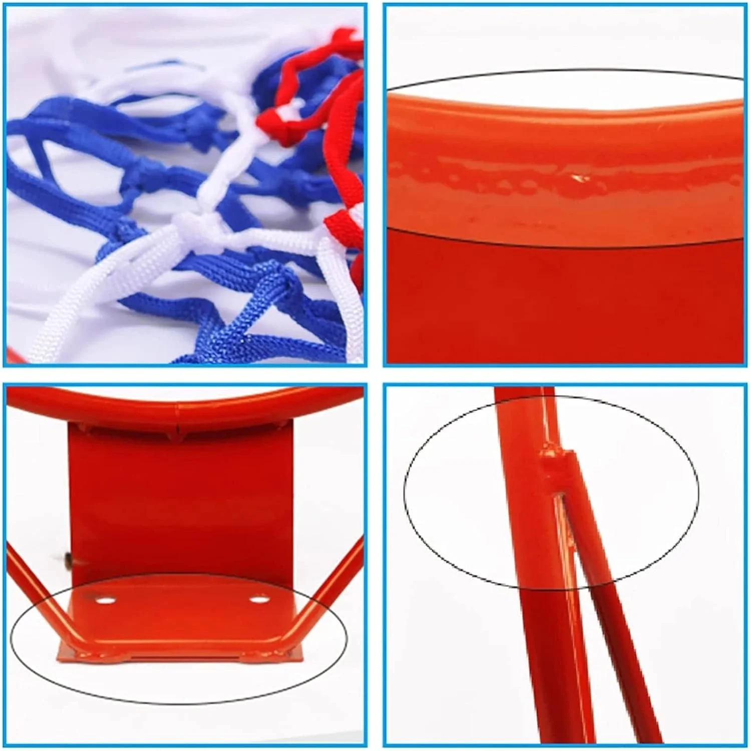 حلقه بسکتبال، حلقه بسکتبال دیواری، حلقه بسکتبال آویز مناسب فضای داخلی و خارجی، 45 سانتی متر / 17.7 اینچ حلقه بسکتبال، حلقه بسکتبال دیواری، حلقه بسکتبال آویز مناسب فضای داخلی و خارجی، 45 سانتی متر / 17.7 اینچ