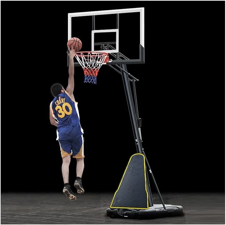 ست حلقه و تور بسکتبال، پایه بسکتبال قابل تنظیم 245-305 سانتیمتری، تجهیزات تمرین بسکتبال برای نوجوانان و بزرگسالان (سایز: 245-305 سانتیمتر / 8-10 فوت) ست حلقه و تور بسکتبال، پایه بسکتبال قابل تنظیم 245-305 سانتیمتری، تجهیزات تمرین بسکتبال برای نوجوانان و بزرگسالان (سایز: 245-305 سانتیمتر / 8-10 فوت)