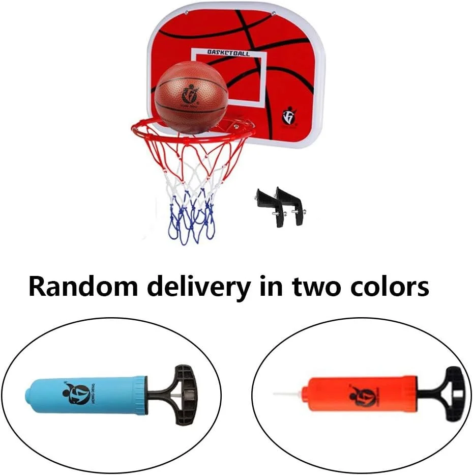 ست تخته بسکتبال، تخته بسکتبال آویز با تور، توپ و پمپ برای کودکان و بزرگسالان، مناسب فعالیت های داخل و خارج از خانه ست تخته بسکتبال، تخته بسکتبال آویز با تور، توپ و پمپ برای کودکان و بزرگسالان، مناسب فعالیت های داخل و خارج از خانه
