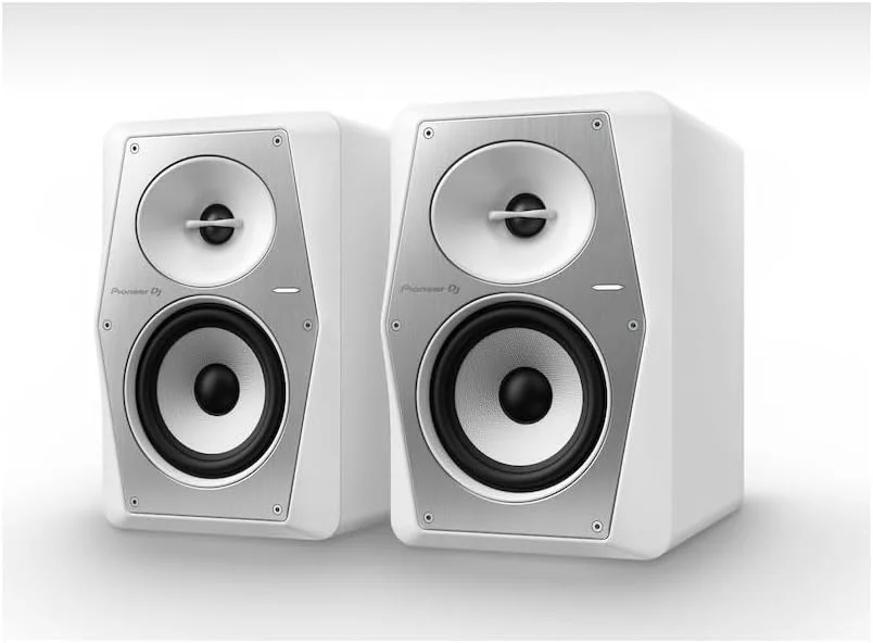 مانیتور استودیویی پایونیر DJ مدل Vm 50W سفید تکی، 50 وات