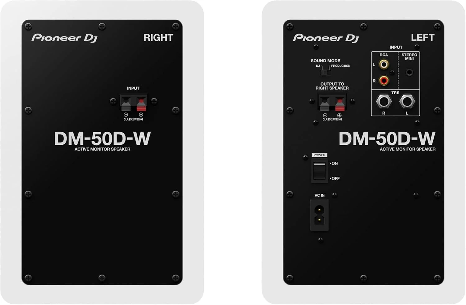 اسپیکر مانیتور اکتیو 5 اینچی پایونیر DJ مدل DM-50D - سفید اسپیکر مانیتور اکتیو 5 اینچی پایونیر DJ مدل DM-50D - سفید