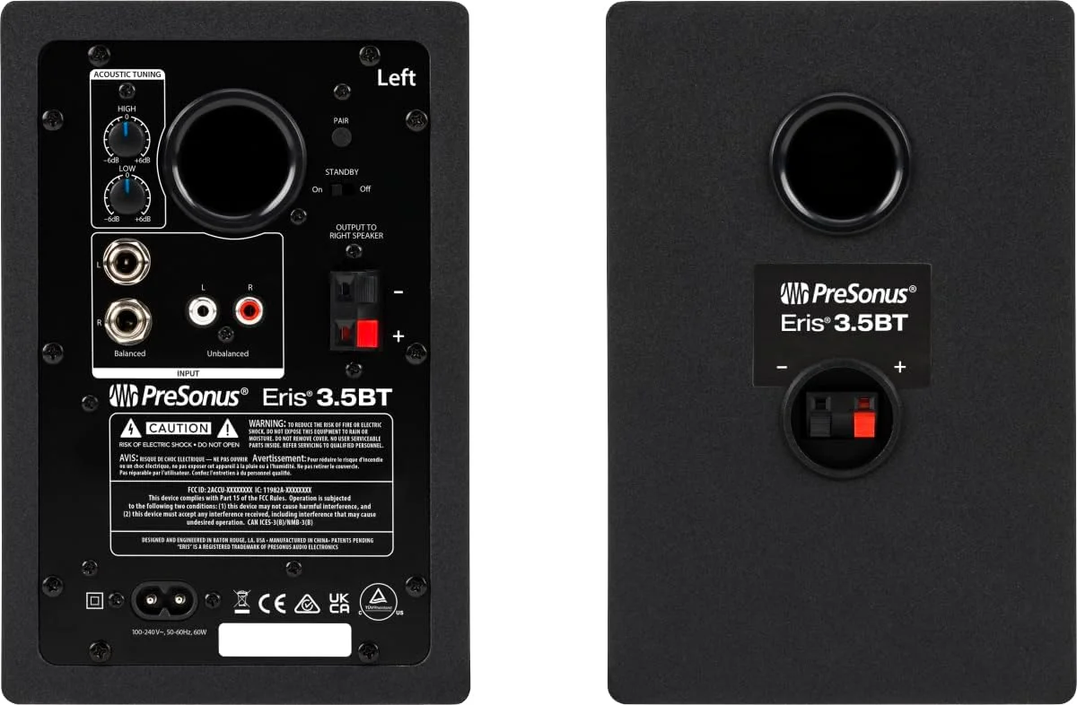 مانیتورهای استودیویی بلوتوث دار Presonus Eris 3.5BT - نسل دوم مانیتورهای استودیویی بلوتوث دار Presonus Eris 3.5BT - نسل دوم