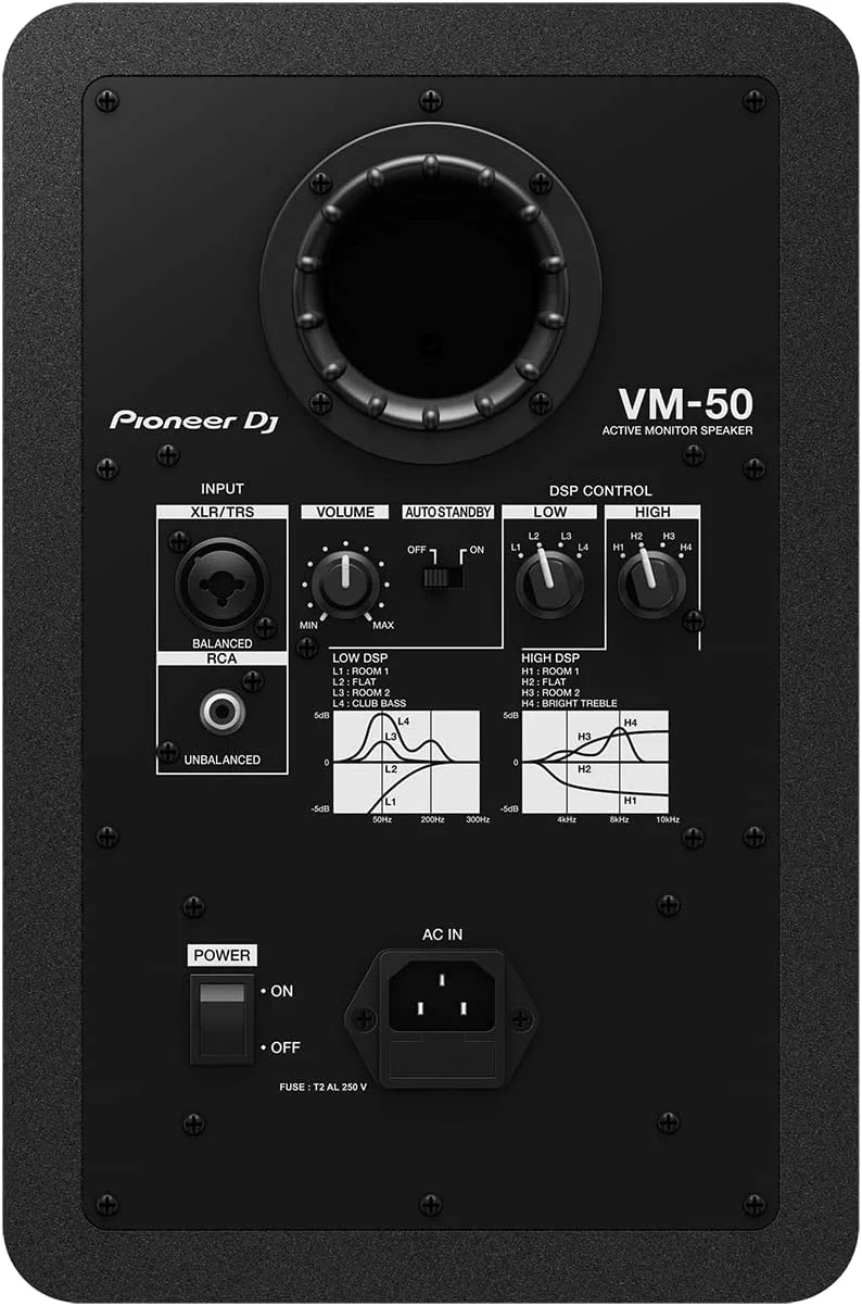 اسپیکر مانیتور اکتیو 5.25 اینچی پایونیر DJ VM-50 - مشکی اسپیکر مانیتور اکتیو 5.25 اینچی پایونیر DJ VM-50 - مشکی