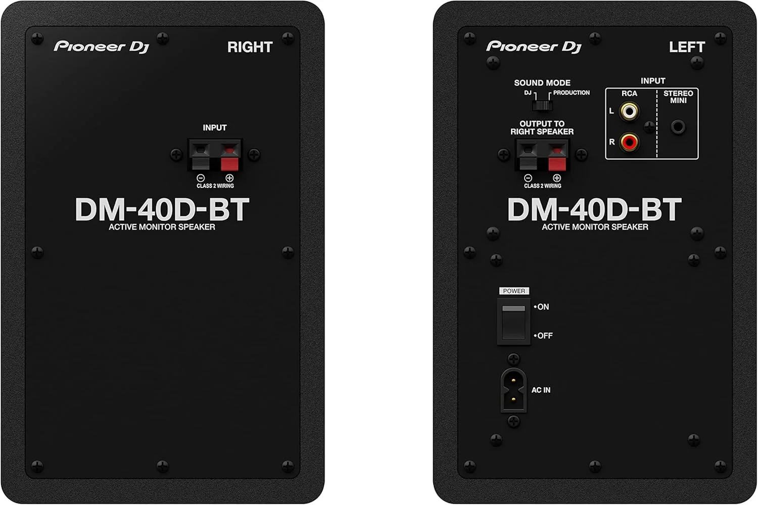 اسپیکر مانیتور اکتیو بلوتوثی 4 اینچی Pioneer DJ DM-40D-BT - مشکی اسپیکر مانیتور اکتیو بلوتوثی 4 اینچی Pioneer DJ DM-40D-BT - مشکی