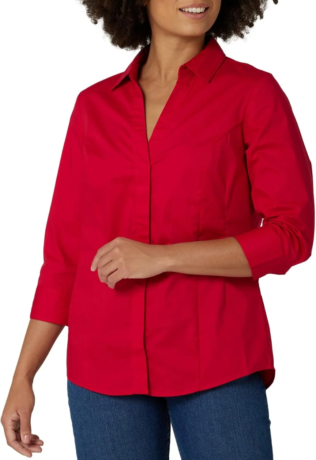 پیراهن بافت زنانه آستین سه ربع Bella از Riders by Lee Indigo پیراهن بافت زنانه آستین سه ربع Bella از Riders by Lee Indigo