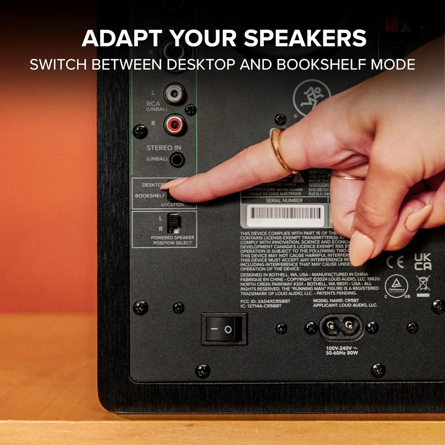 مانیتورهای استودیویی مکی CR4.5 4.5 اینچی با دکمه تنظیم صدا و سوییچ موقعیت - اسپیکرهای اکتیو برای تولید موسیقی، کامپیوتر رومیزی، بازی و گوش دادن HiFi مانیتورهای استودیویی مکی CR4.5 4.5 اینچی با دکمه تنظیم صدا و سوییچ موقعیت - اسپیکرهای اکتیو برای تولید موسیقی، کامپیوتر رومیزی، بازی و گوش دادن HiFi