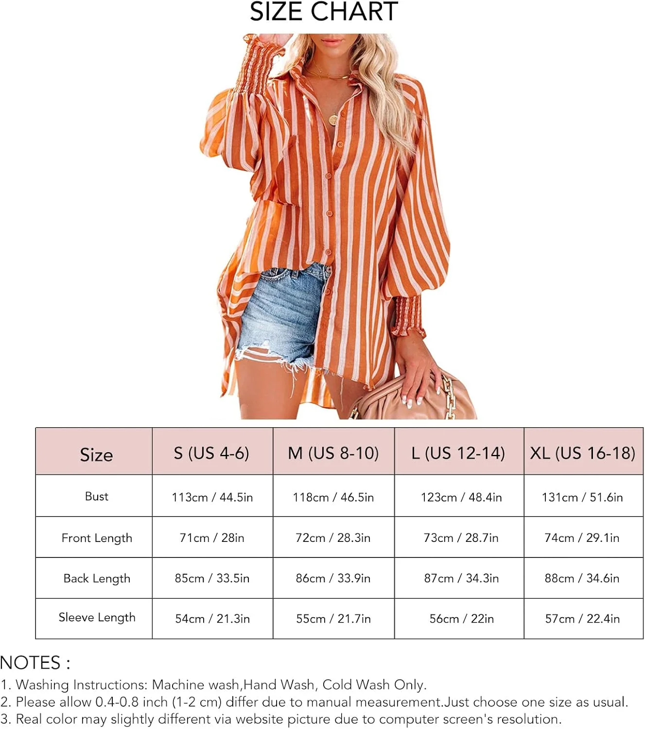 بلوز زنانه دکمه دار سایز بزرگ آستین بلند یقه برگردان یقه هفت تاپ های گشاد غیر رسمی پایه تابستانی با جیب