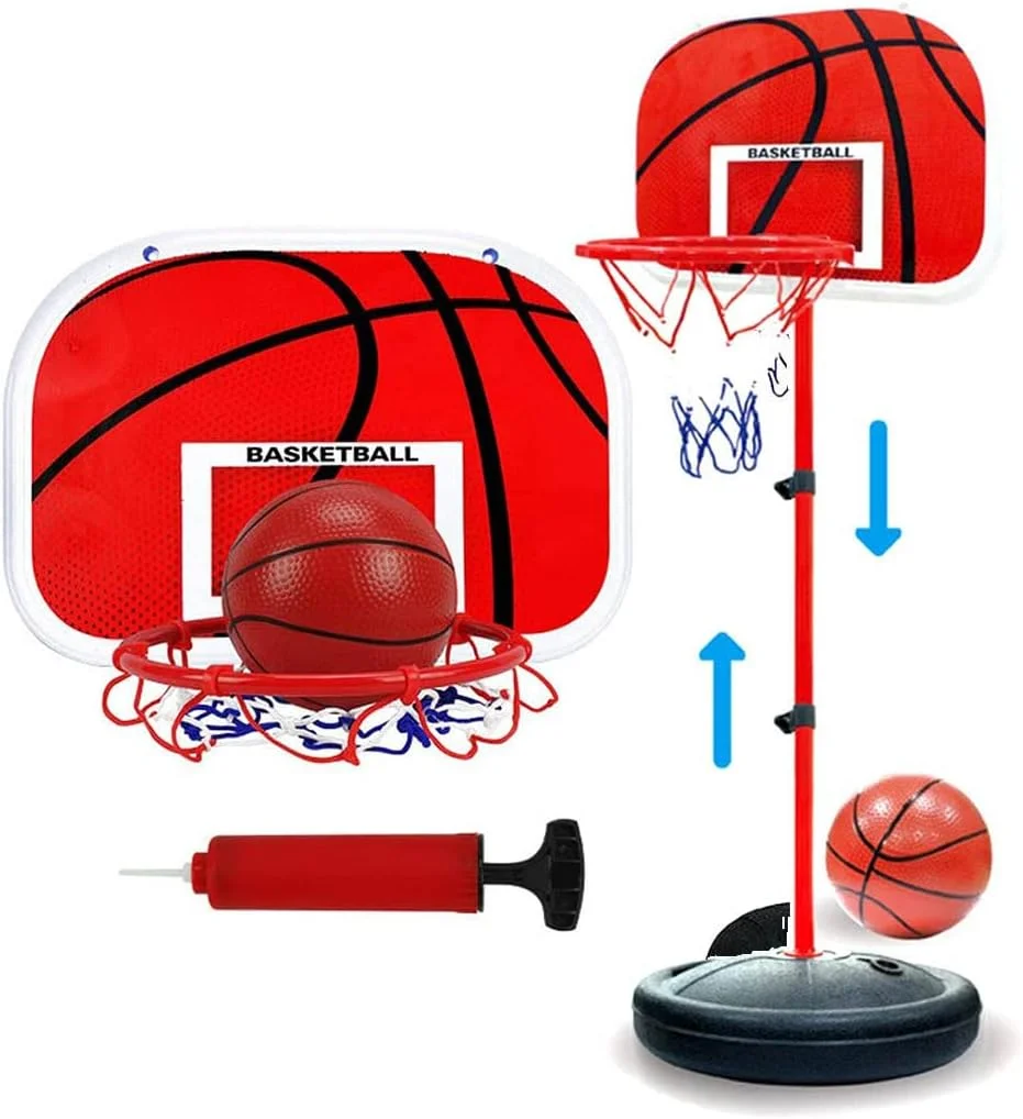حلقه بسکتبال کودکان AMERTEER، حلقه بسکتبال 0.5 متری تا 1.5 متری برای کودکان 3 تا 12 سال، حلقه بسکتبال کودکان مناسب فضای داخلی و خارجی، هدف بسکتبال برای کودکان کوچک