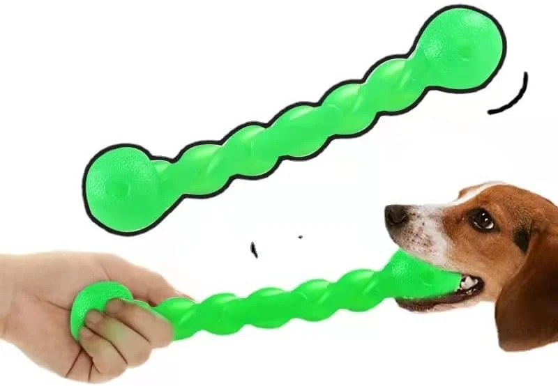 اسباب بازی های تعاملی سگ ZABEES، چوب گیر، چوب تعاملی بادوام سگ، اسباب بازی های حیوانات خانگی برای سگ ها، چوب های پرتاب، چوب جویدنی آسیاب سالم (بسته 2 عددی)