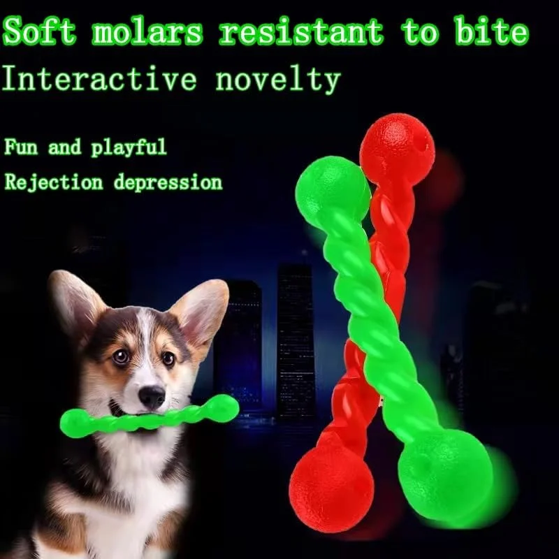 اسباب بازی های تعاملی سگ ZABEES، چوب گیر، چوب تعاملی بادوام سگ، اسباب بازی های حیوانات خانگی برای سگ ها، چوب های پرتاب، چوب جویدنی آسیاب سالم (بسته 2 عددی)