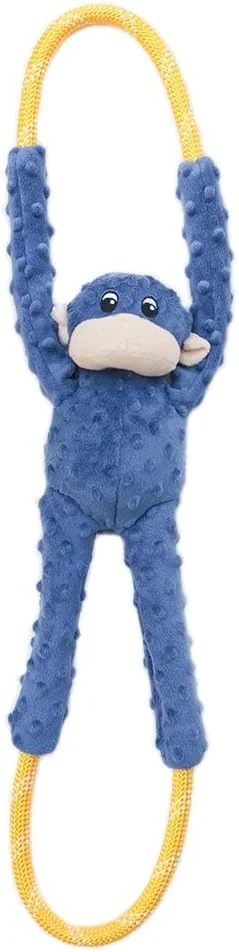 زیپی پاز - طناب کشی میمون، اسباب بازی سگ طنابی پولیشی و صدادار - آبی زیپی پاز - طناب کشی میمون، اسباب بازی سگ طنابی پولیشی و صدادار - آبی