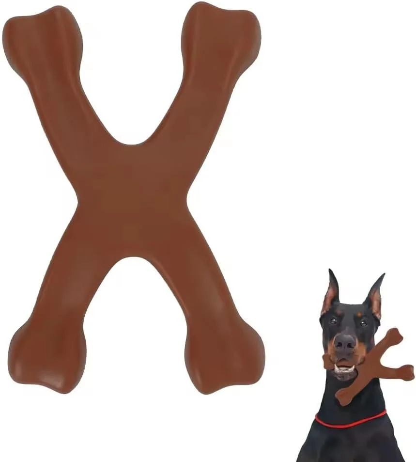 اسباب بازی جویدنی سگ FOG - استخوان جویدنی بادوام X-wishbone، اسباب بازی حلقه ای نایلونی برای سگ های بزرگ و متوسط با جویدن تهاجمی. طعم های متنوع - بیکن واقعی، مرغ، گوشت گاو و چوب بادام زمینی. اسباب بازی جویدنی سگ FOG - استخوان جویدنی بادوام X-wishbone، اسباب بازی حلقه ای نایلونی برای سگ های بزرگ و متوسط با جویدن تهاجمی. طعم های متنوع - بیکن واقعی، مرغ، گوشت گاو و چوب بادام زمینی.