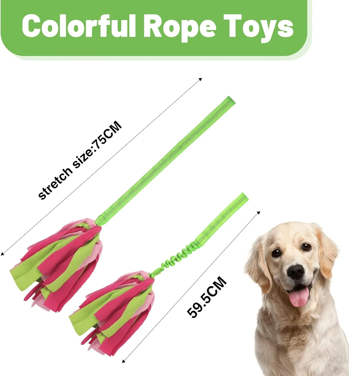 اسباب بازی های تعاملی سگ wodoca، اسباب بازی های طناب سگ برای جویدن تهاجمی، اسباب بازی های حیوانات خانگی برای جویدن سگ - طناب مقاوم برای کشیدن طناب بازی سگ برای بازی های تعاملی توله سگ کوچک و متوسط (سبز) اسباب بازی های تعاملی سگ wodoca، اسباب بازی های طناب سگ برای جویدن تهاجمی، اسباب بازی های حیوانات خانگی برای جویدن سگ - طناب مقاوم برای کشیدن طناب بازی سگ برای بازی های تعاملی توله سگ کوچک و متوسط (سبز)