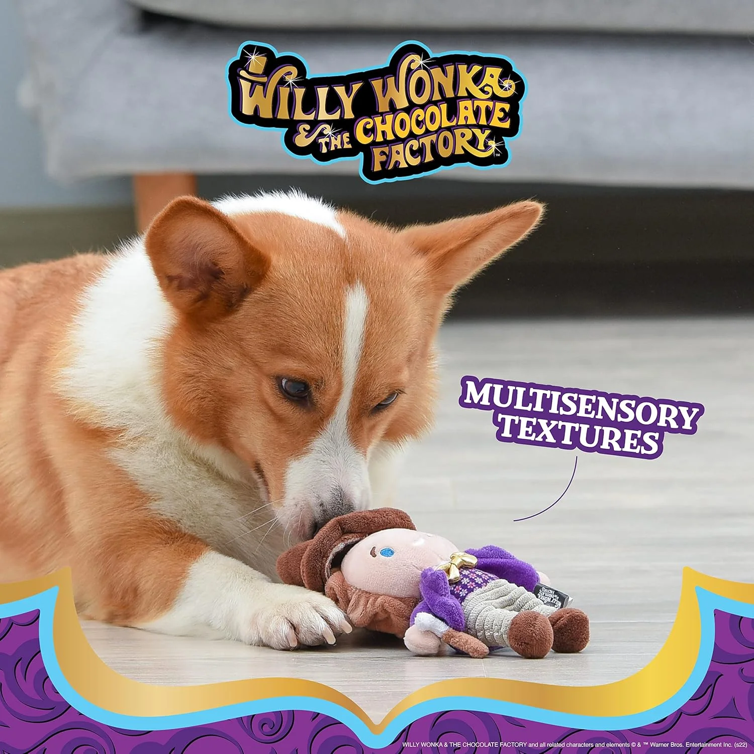 فیگور ویلی وانکا برای حیوانات خانگی 6 اینچی پولیشی با صدای جیر جیر - اسباب بازی سگ جیر جیر دار، پولیش لوکس حیوانات خانگی با مواد چند حسی، اسباب بازی های سگ شیک و سرگرم کننده هدیه برای حیوانات خانگی