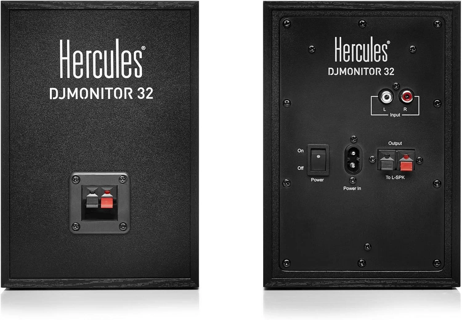 اسپیکرهای مانیتورینگ فعال Hercules DJMonitor 32 - 2 عدد 15 وات RMS - نسخه انگلستان اسپیکرهای مانیتورینگ فعال Hercules DJMonitor 32 - 2 عدد 15 وات RMS - نسخه انگلستان