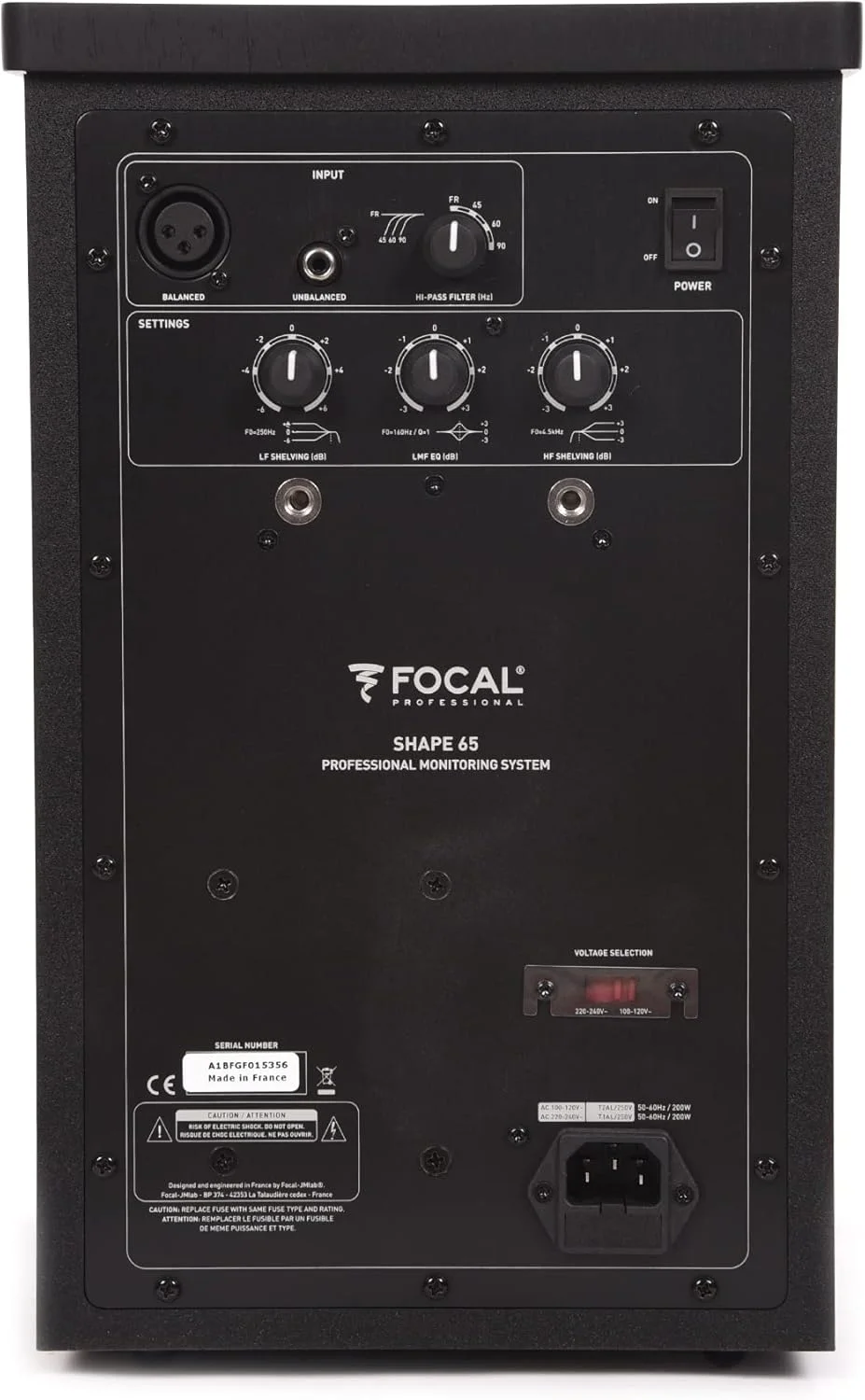 مانیتورهای استودیویی Focal Professional Shape 65 - گردویی تیره مانیتورهای استودیویی Focal Professional Shape 65 - گردویی تیره
