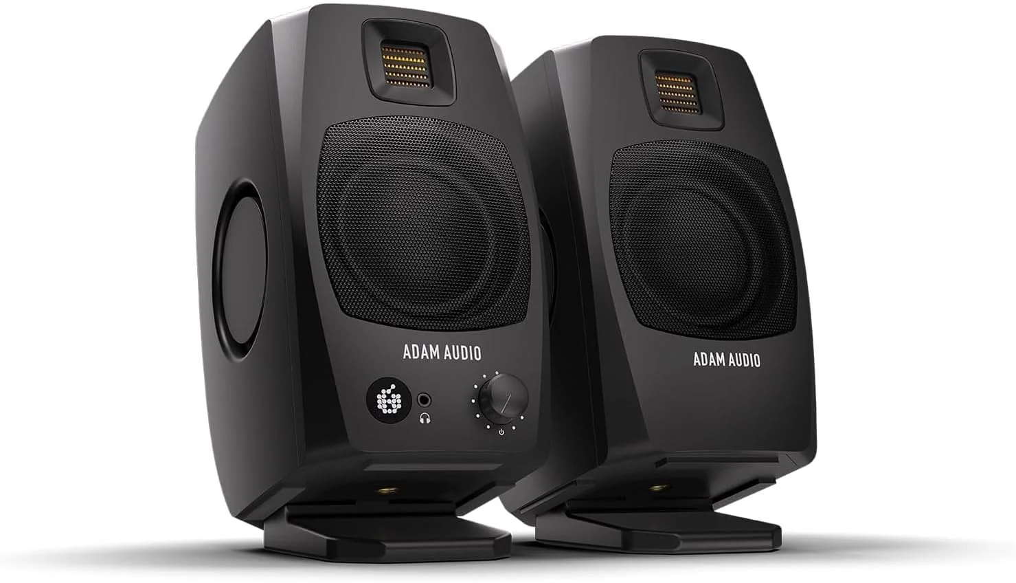 سیستم مانیتورینگ رومیزی اکتیو Adam Audio D3V با اتصال USB-C (جفت)، مشکی سیستم مانیتورینگ رومیزی اکتیو Adam Audio D3V با اتصال USB-C (جفت)، مشکی
