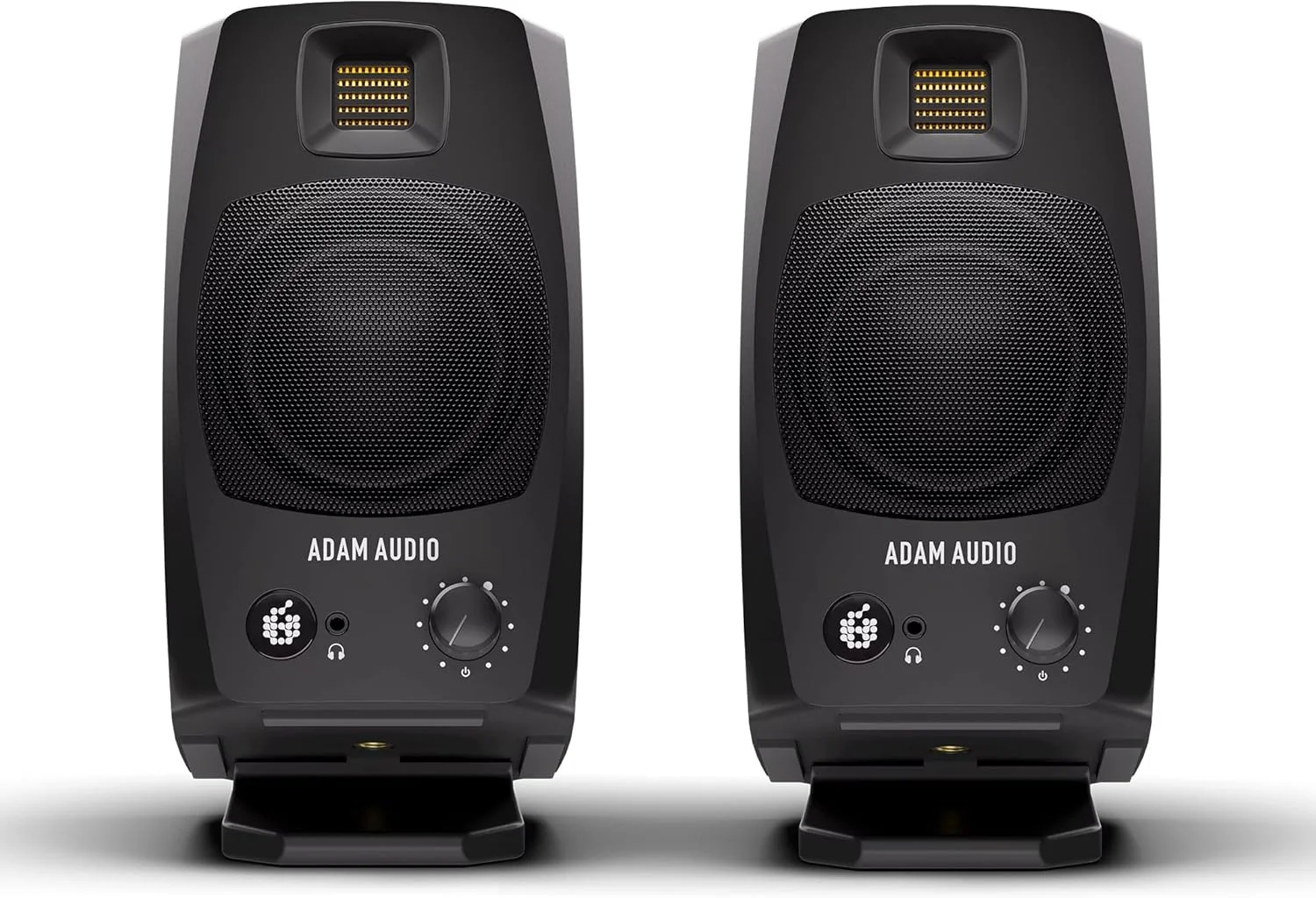 سیستم مانیتورینگ رومیزی اکتیو Adam Audio D3V با اتصال USB-C (جفت)، مشکی سیستم مانیتورینگ رومیزی اکتیو Adam Audio D3V با اتصال USB-C (جفت)، مشکی