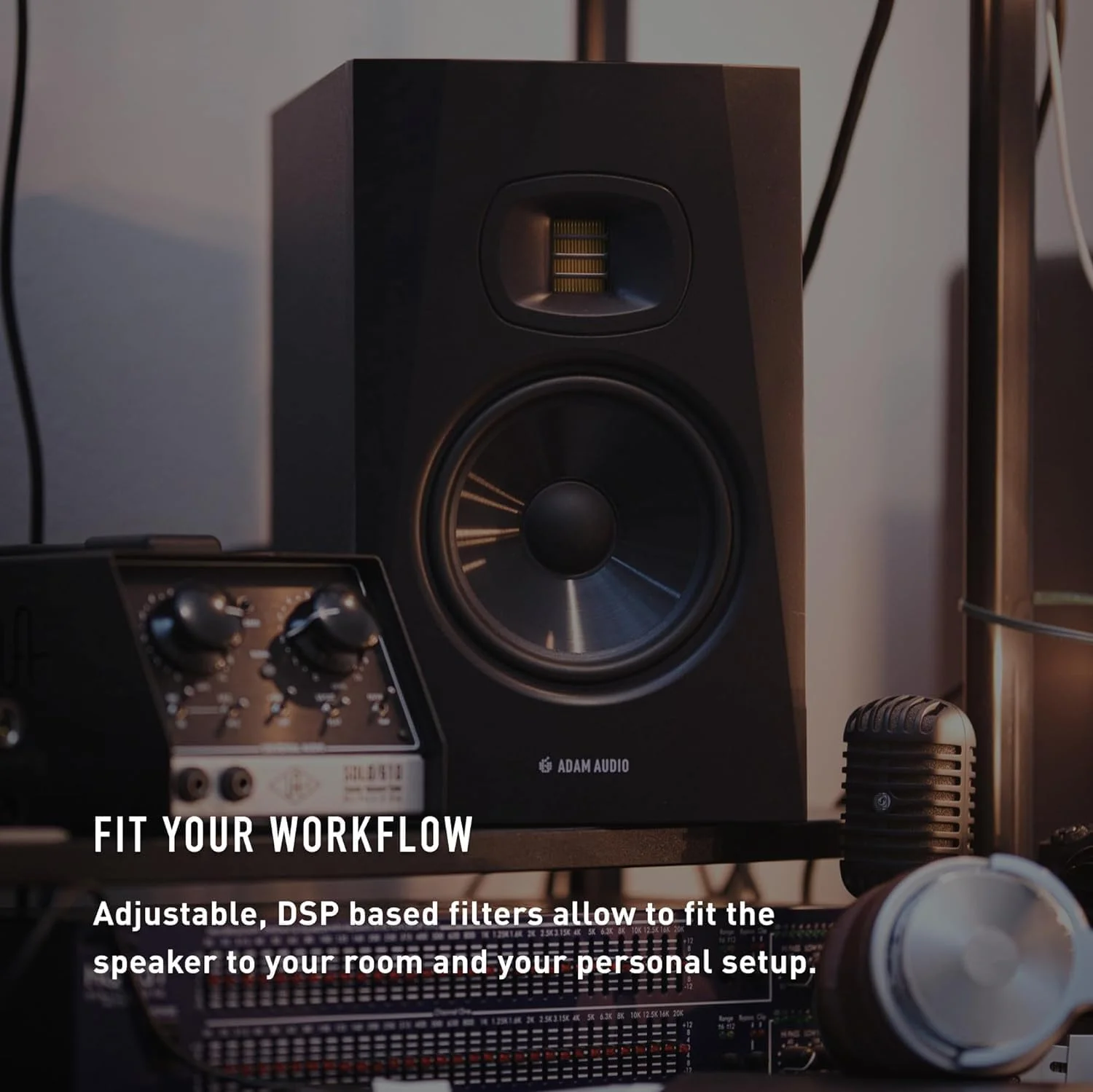 مانیتور استودیویی اکتیو نییرفیلد ADAM Audio T7V (تکی) مانیتور استودیویی اکتیو نییرفیلد ADAM Audio T7V (تکی)