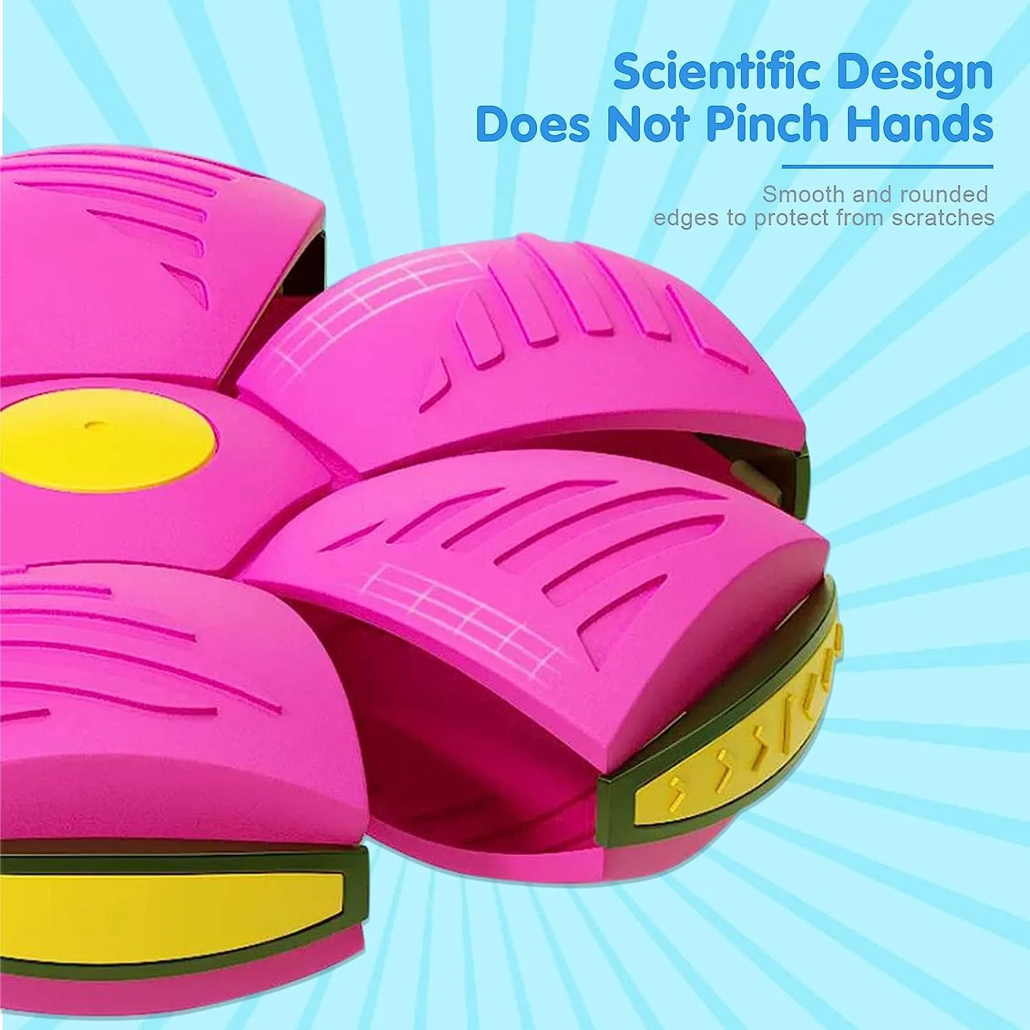 توپ بشقاب پرنده ای جدید حیوانات خانگی WACURRENTHYD، اسباب بازی های پرنده قابل حمل توپ های جادویی بشقاب پرنده ای استامپ، توپ اسباب بازی سگ فریزبی جادویی، اسباب بازی توپ دیسکی پرتابی تخت پرنده تعاملی سرگرم کننده توله سگ (آبی) توپ بشقاب پرنده ای جدید حیوانات خانگی WACURRENTHYD، اسباب بازی های پرنده قابل حمل توپ های جادویی بشقاب پرنده ای استامپ، توپ اسباب بازی سگ فریزبی جادویی، اسباب بازی توپ دیسکی پرتابی تخت پرنده تعاملی سرگرم کننده توله سگ (آبی)