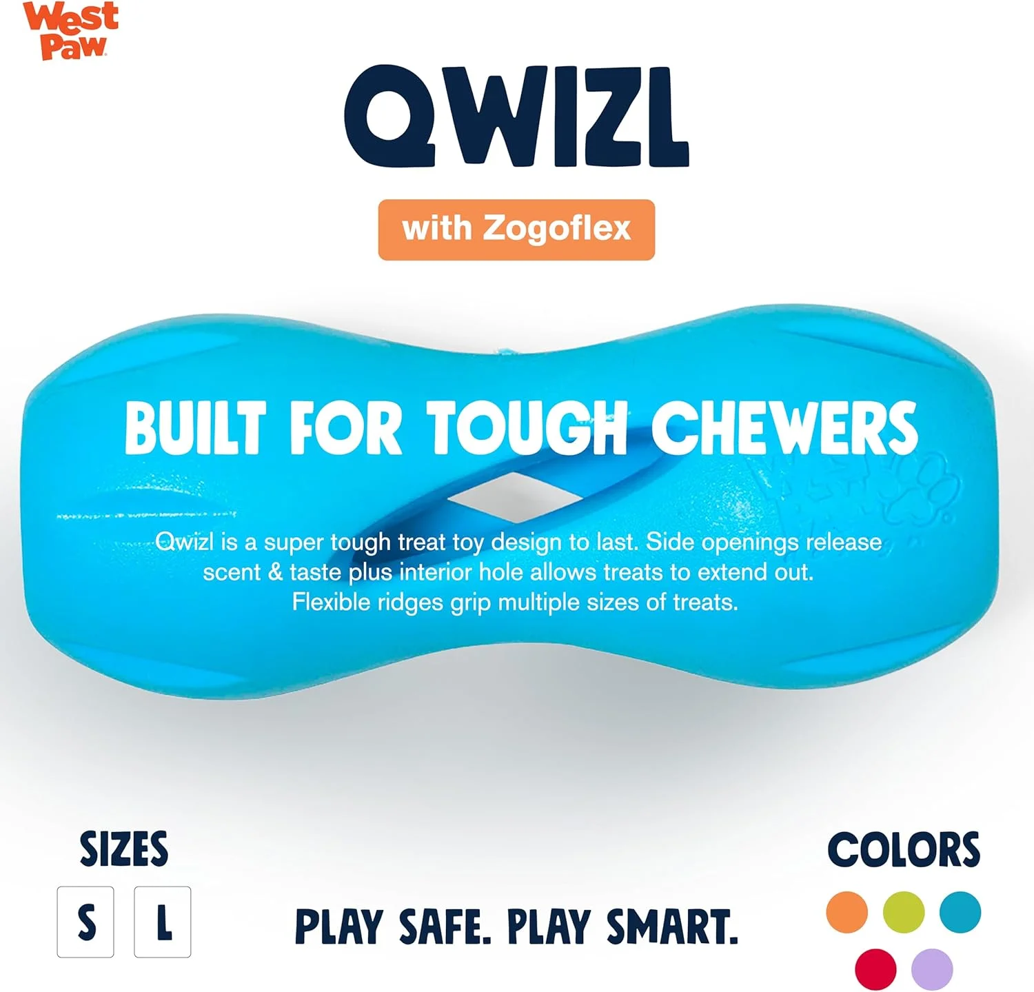 اسباب بازی سگ زوگوفلکس کویزل ال آبی وست پاوز، آبی