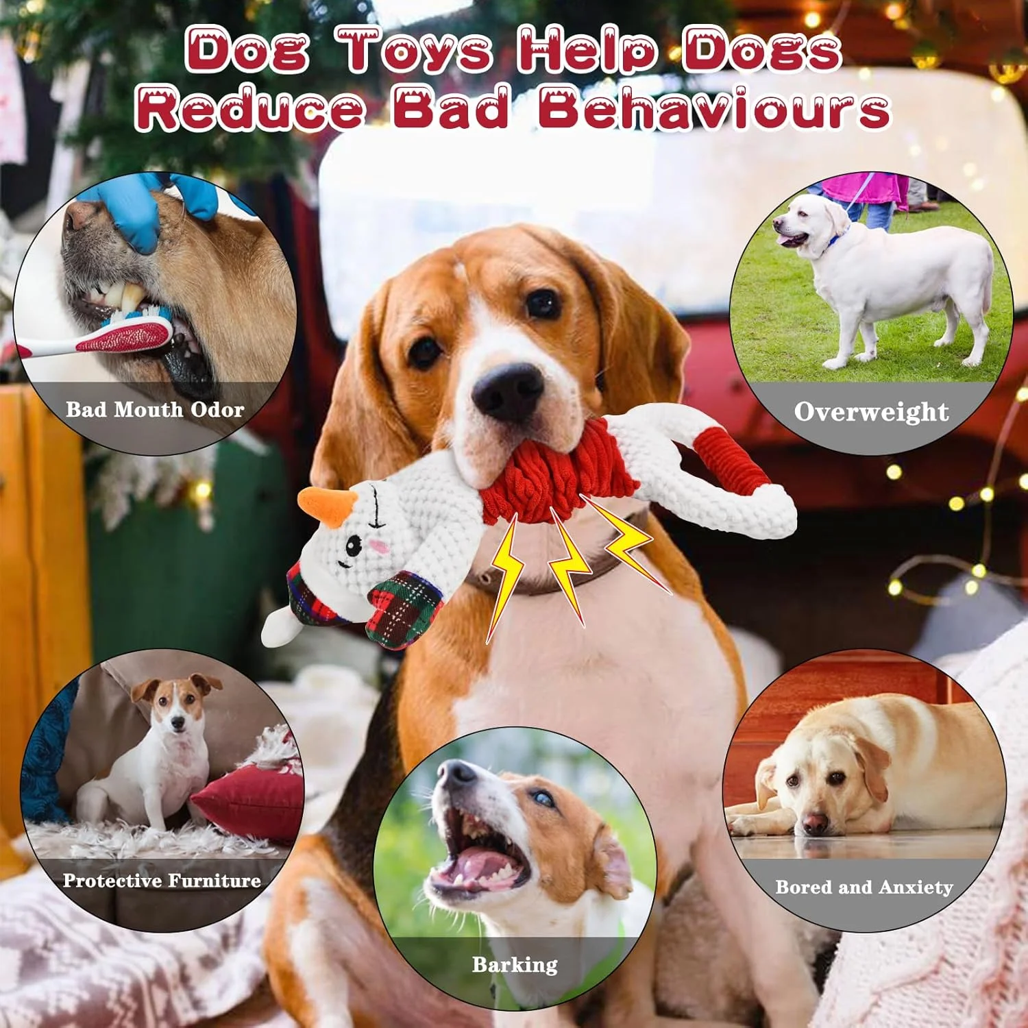 اسباب بازی سگ کریسمس Vehomy، اسباب بازی سگ برفی کریسمس، اسباب بازی مخمل خواب دار سگ کریسمس، اسباب بازی طناب کشی سگ گوزن شمالی، اسباب بازی تعاملی سگ آدم برفی اسباب بازی سگ کریسمس Vehomy، اسباب بازی سگ برفی کریسمس، اسباب بازی مخمل خواب دار سگ کریسمس، اسباب بازی طناب کشی سگ گوزن شمالی، اسباب بازی تعاملی سگ آدم برفی